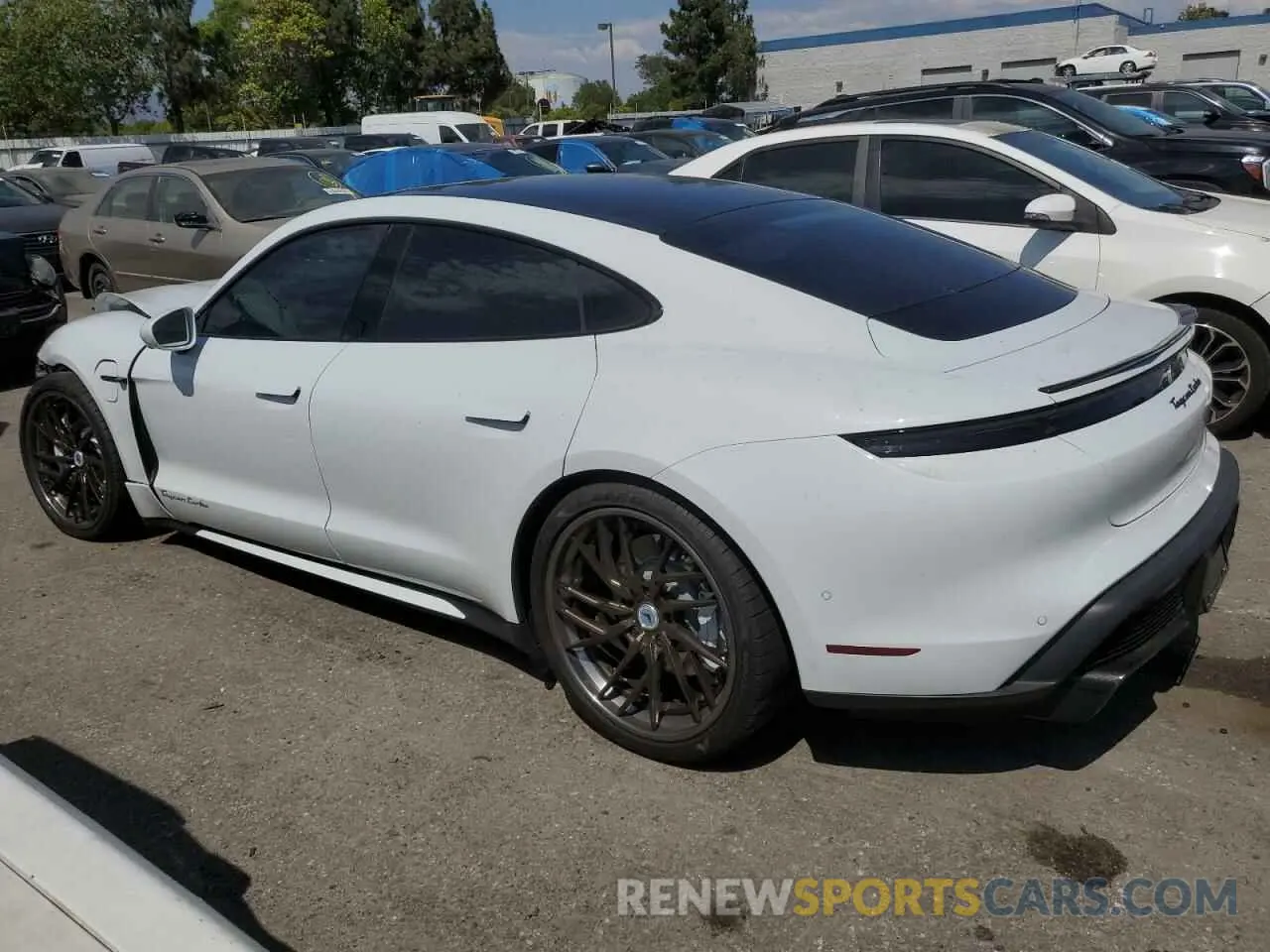 2 Photograph of a damaged car WP0AC2Y17PSA52022 PORSCHE TAYCAN 2023