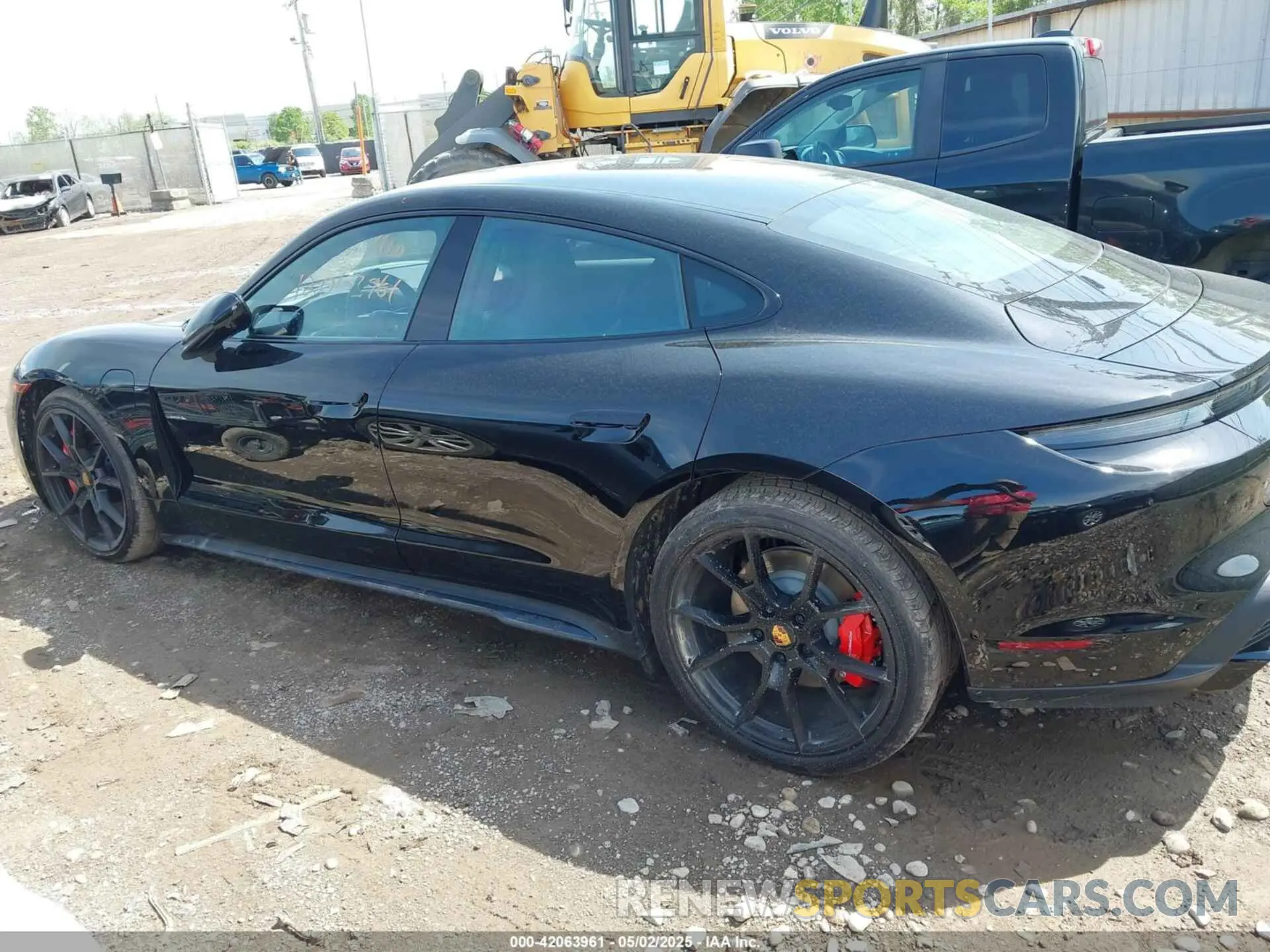 14 Photograph of a damaged car WP0AD2Y13PSA48174 PORSCHE TAYCAN 2023