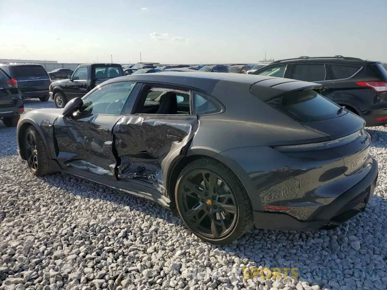 2 Photograph of a damaged car WP0BC2Y14PSA68120 PORSCHE TAYCAN 2023