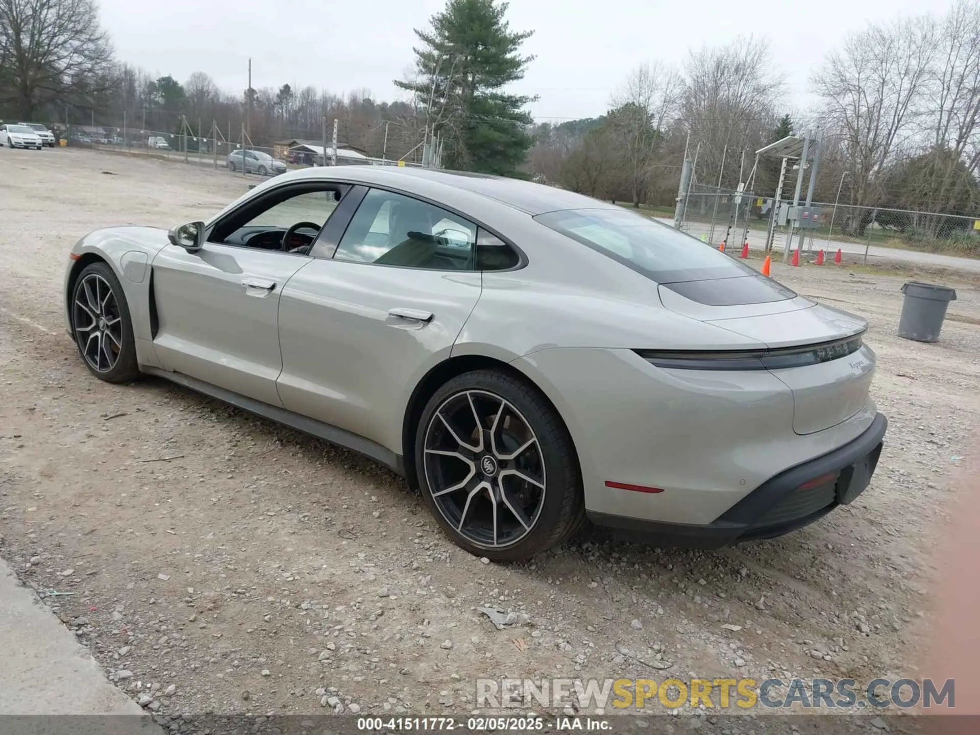 3 Photograph of a damaged car WP0AA2Y11RSA12415 PORSCHE TAYCAN 2024