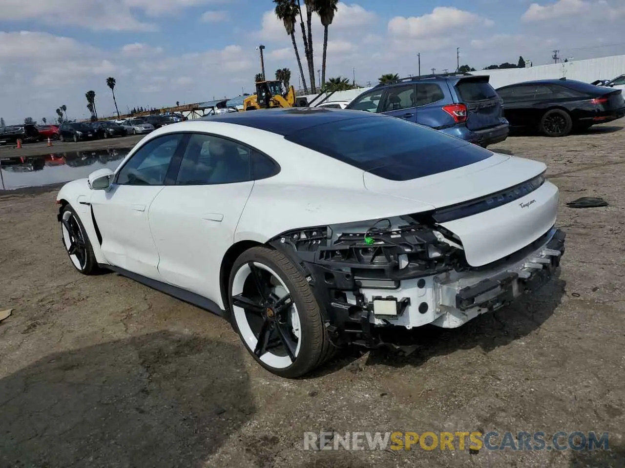 2 Photograph of a damaged car WP0AA2Y1XRSA12641 PORSCHE TAYCAN 2024