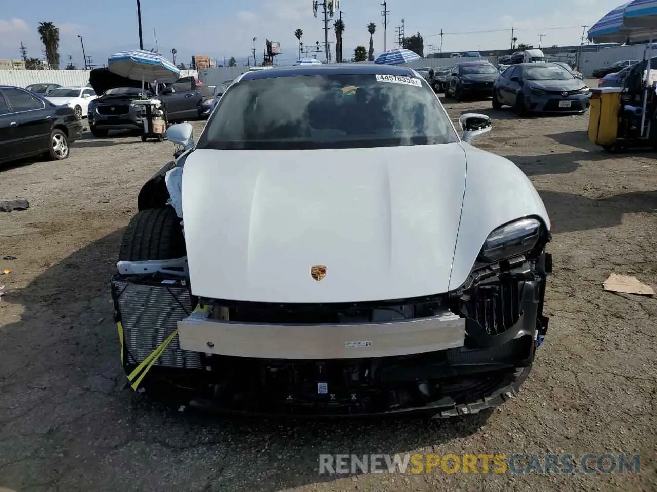 5 Photograph of a damaged car WP0AA2Y1XRSA12641 PORSCHE TAYCAN 2024