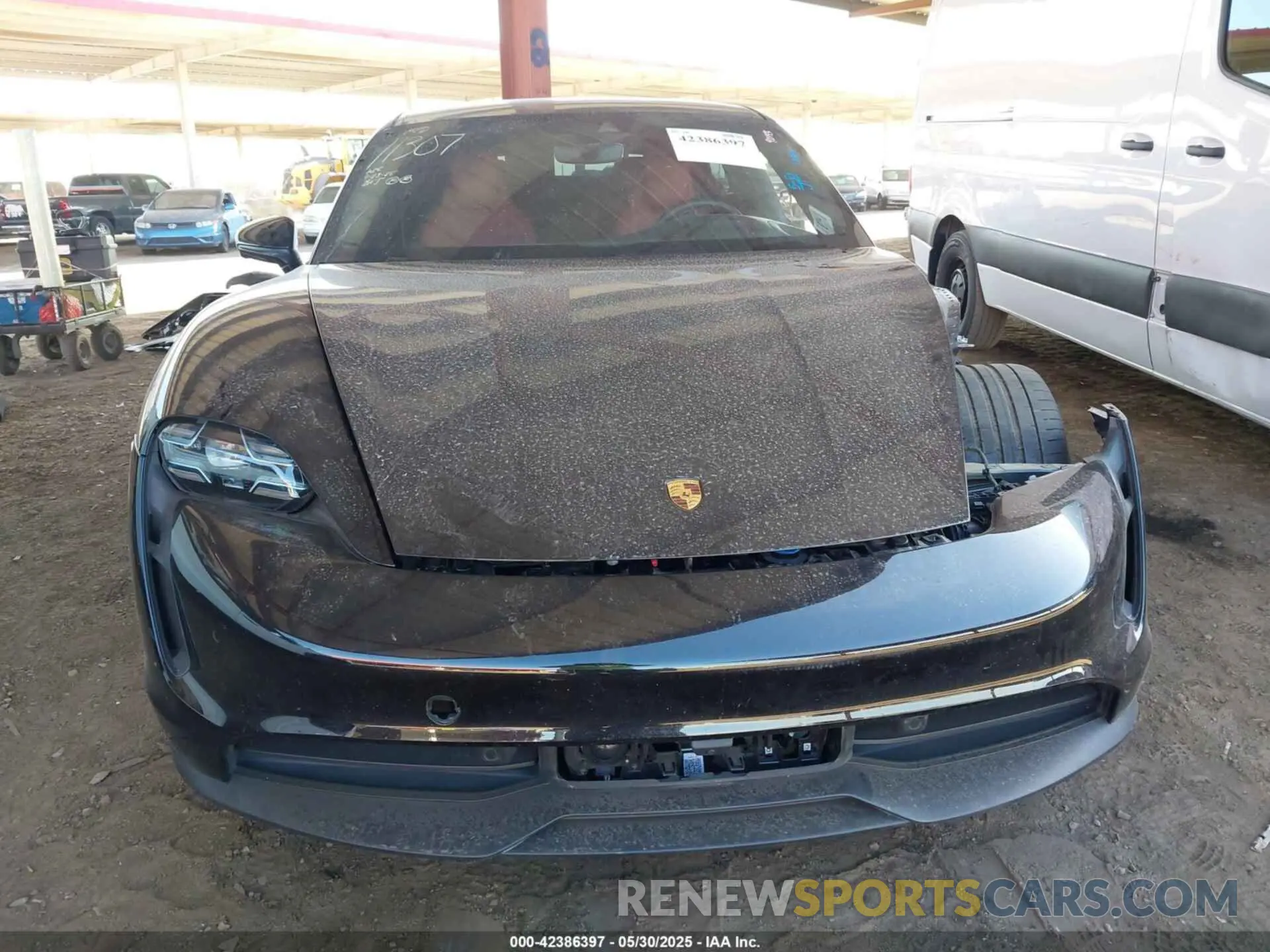 13 Photograph of a damaged car WP0AB2Y16RSA35802 PORSCHE TAYCAN 2024