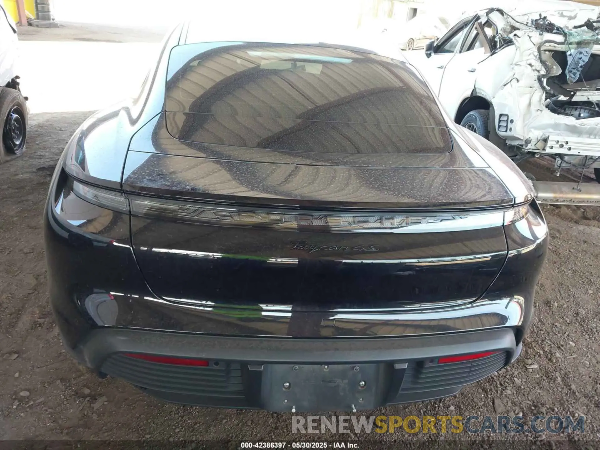 17 Photograph of a damaged car WP0AB2Y16RSA35802 PORSCHE TAYCAN 2024
