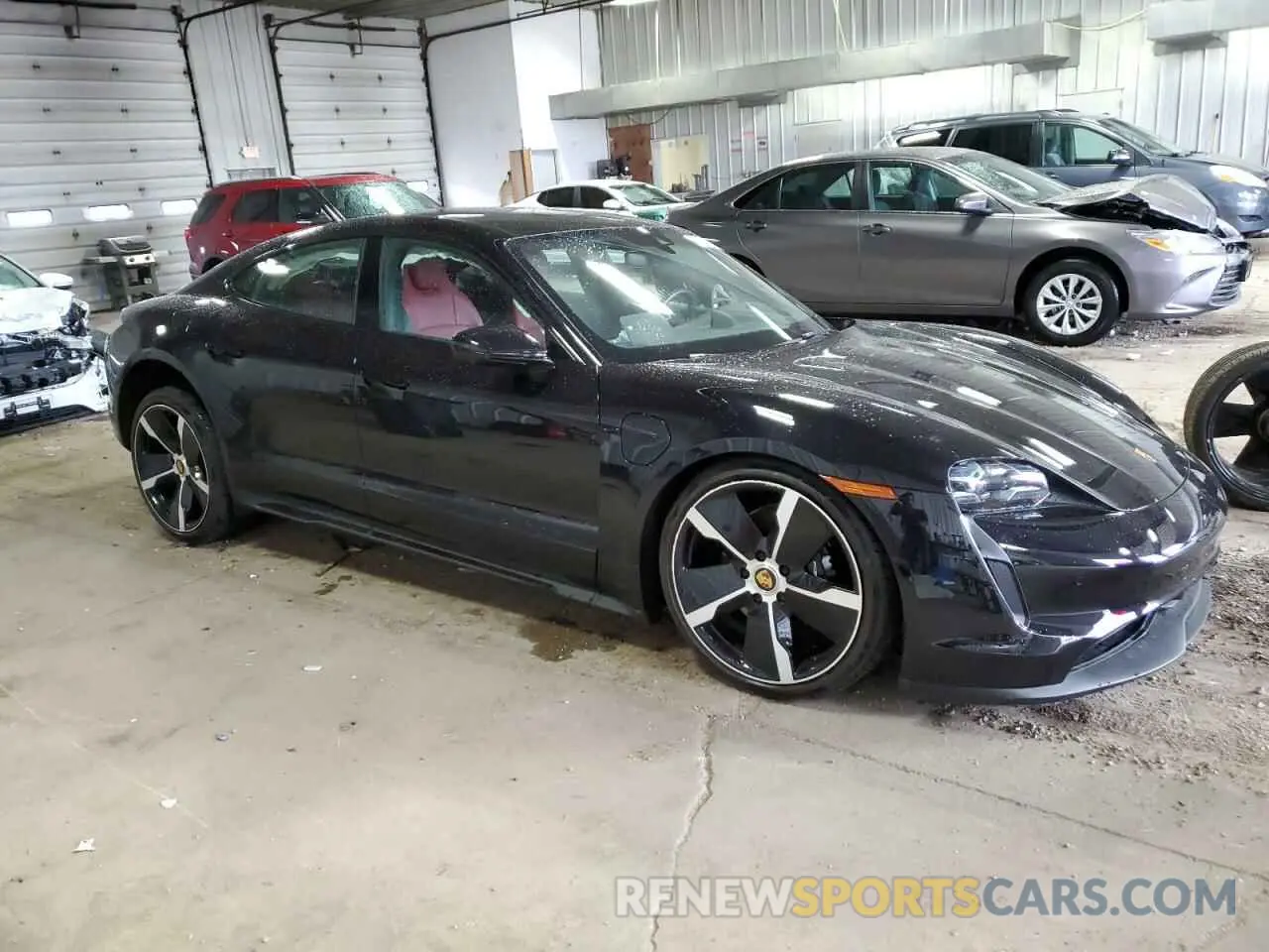 4 Photograph of a damaged car WP0AB2Y19RSA36121 PORSCHE TAYCAN 2024