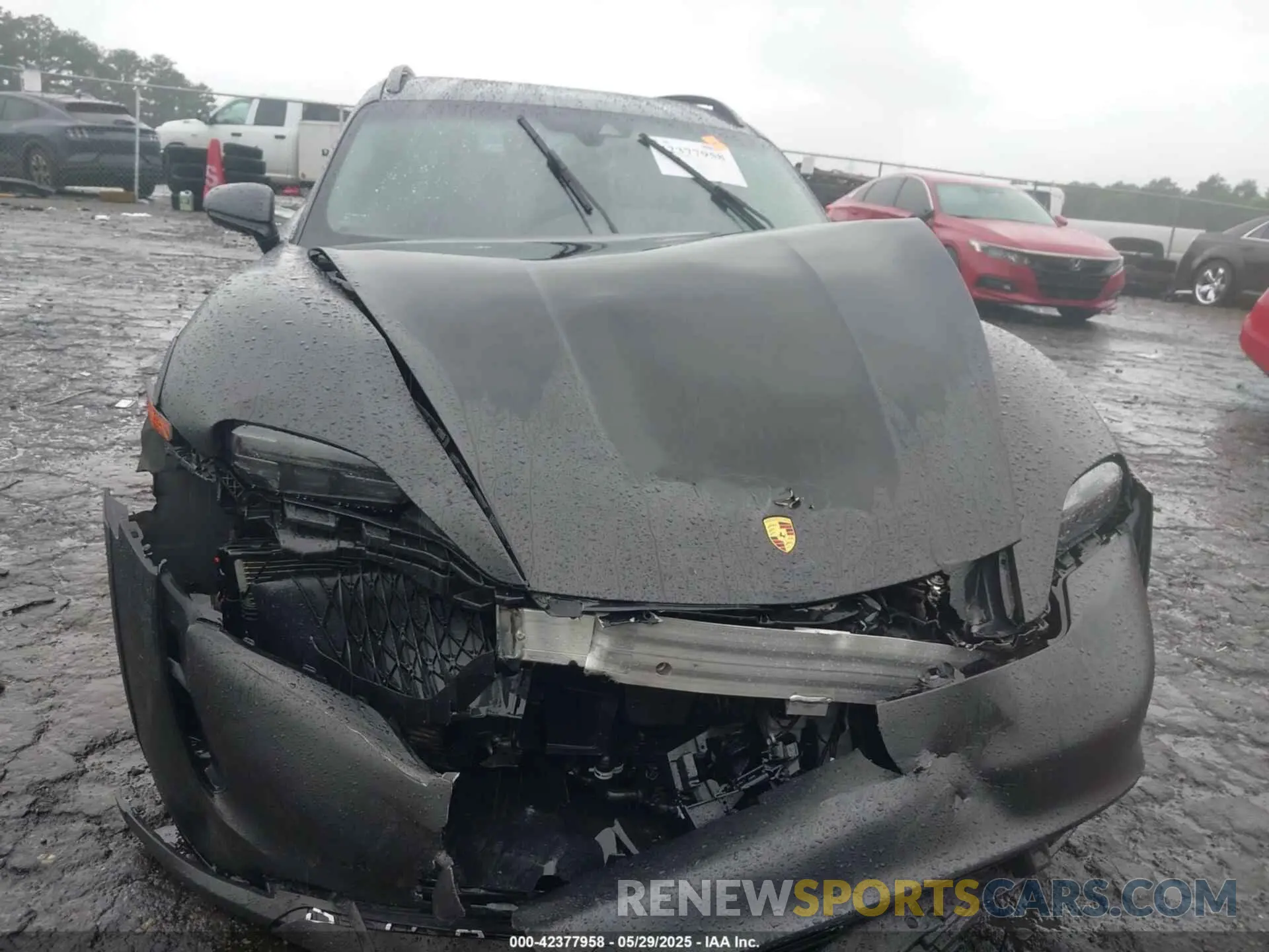 12 Photograph of a damaged car WP0BA2Y13NSA67396 PORSCHE TAYCAN CROSS TURISMO 2022