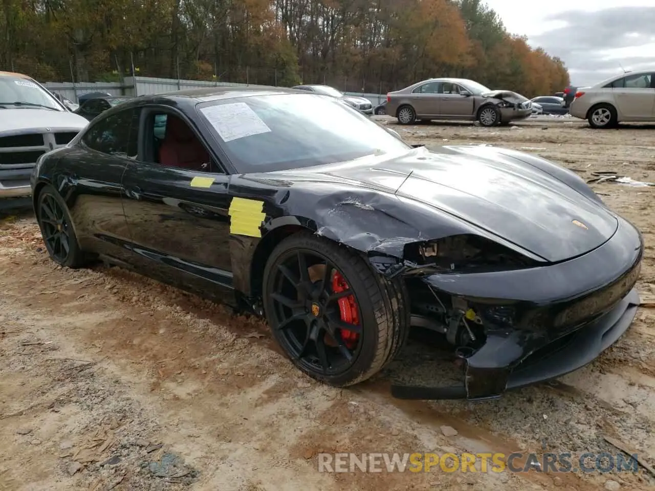 4 Photograph of a damaged car WP0AD2Y1XNSA59556 PORSCHE TAYCAN GTS 2022