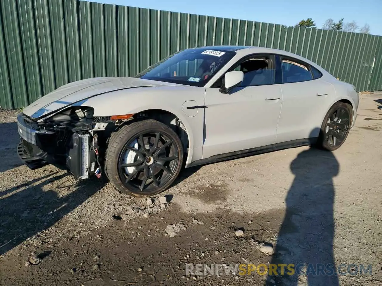 1 Photograph of a damaged car WP0AD2Y12PSA48179 PORSCHE TAYCAN GTS 2023