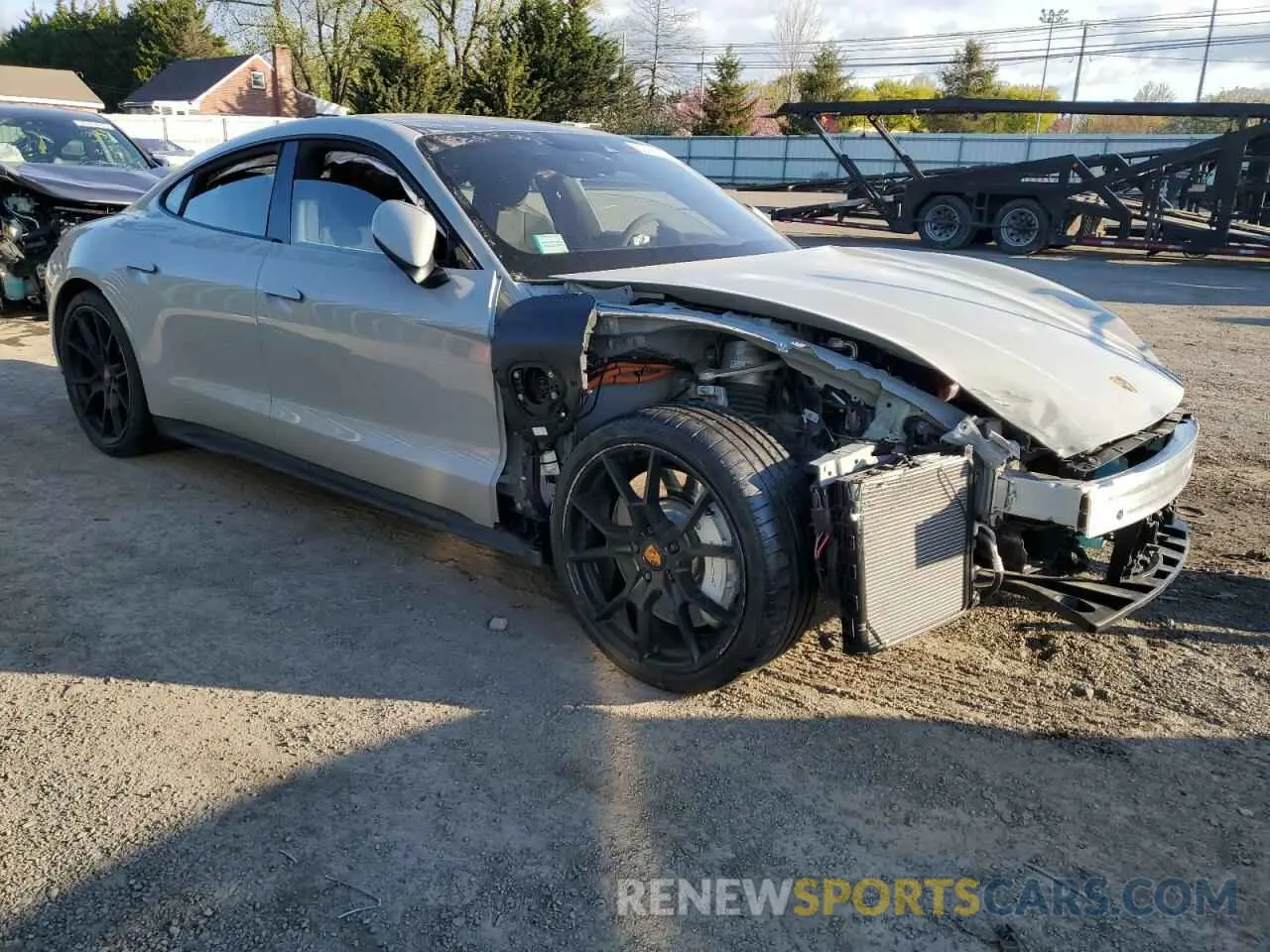 4 Photograph of a damaged car WP0AD2Y12PSA48179 PORSCHE TAYCAN GTS 2023