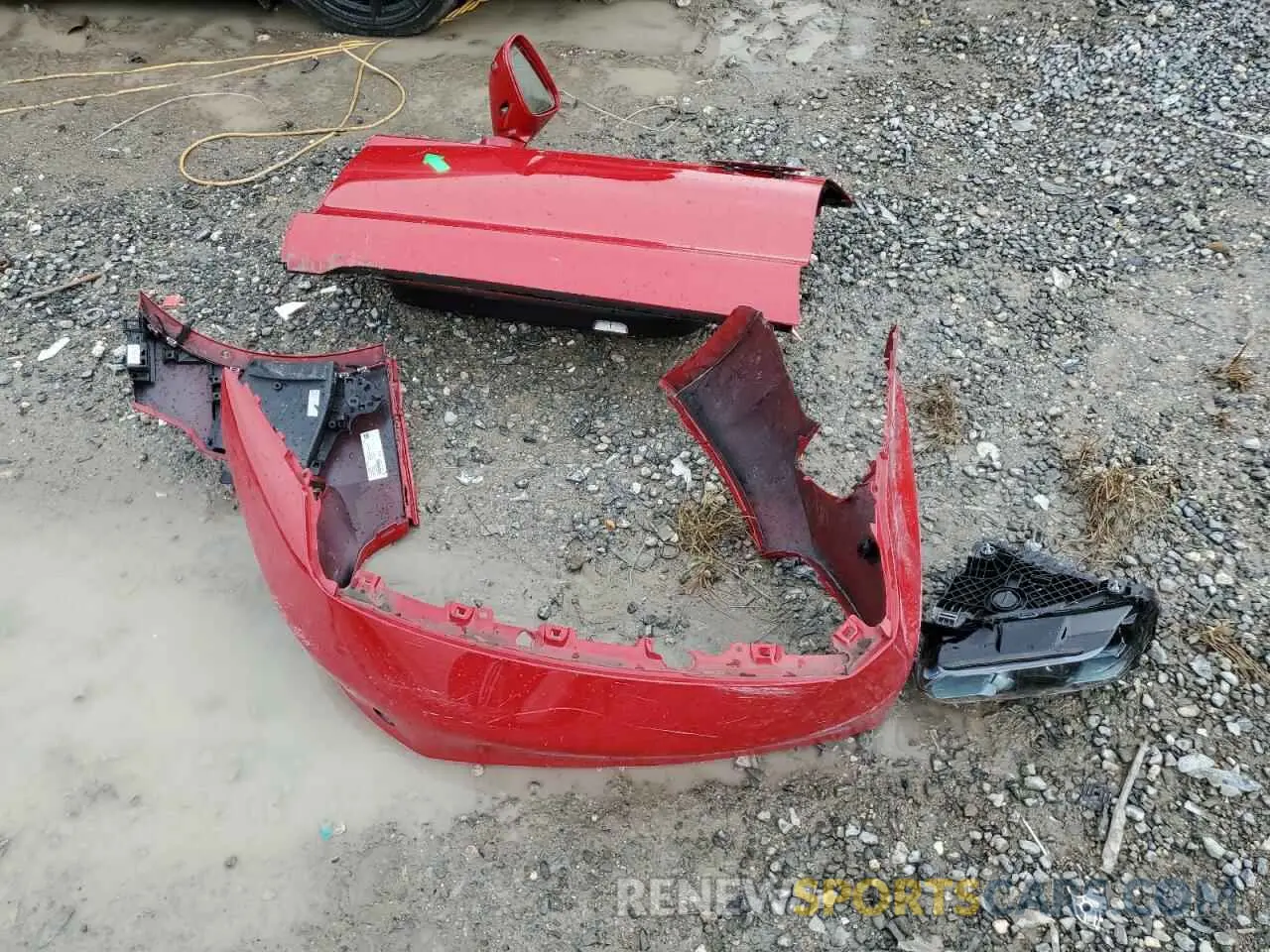12 Photograph of a damaged car WP0AD2Y11RSA47589 PORSCHE TAYCAN GTS 2024