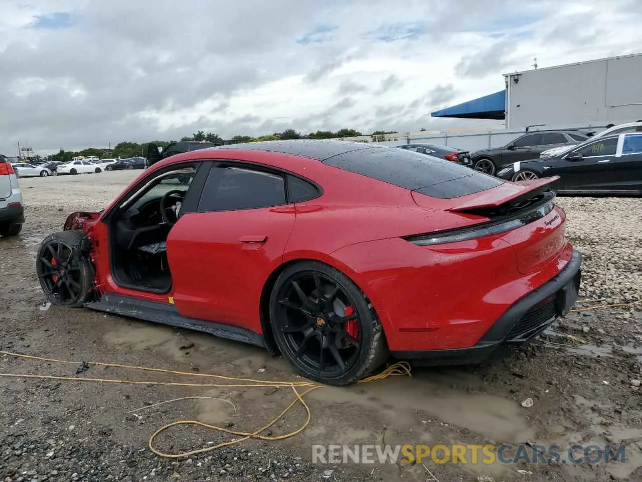 2 Photograph of a damaged car WP0AD2Y11RSA47589 PORSCHE TAYCAN GTS 2024