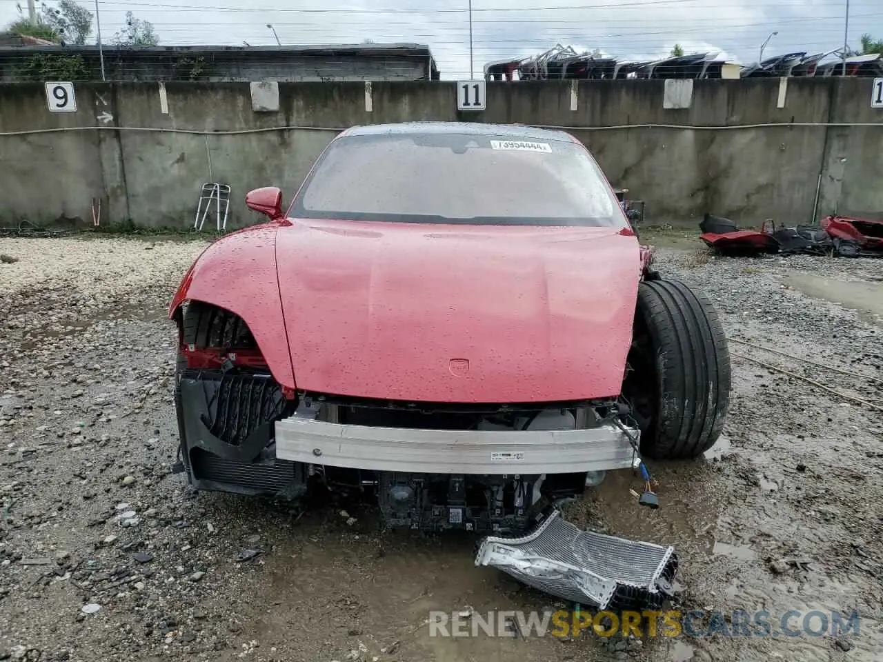 5 Photograph of a damaged car WP0AD2Y11RSA47589 PORSCHE TAYCAN GTS 2024