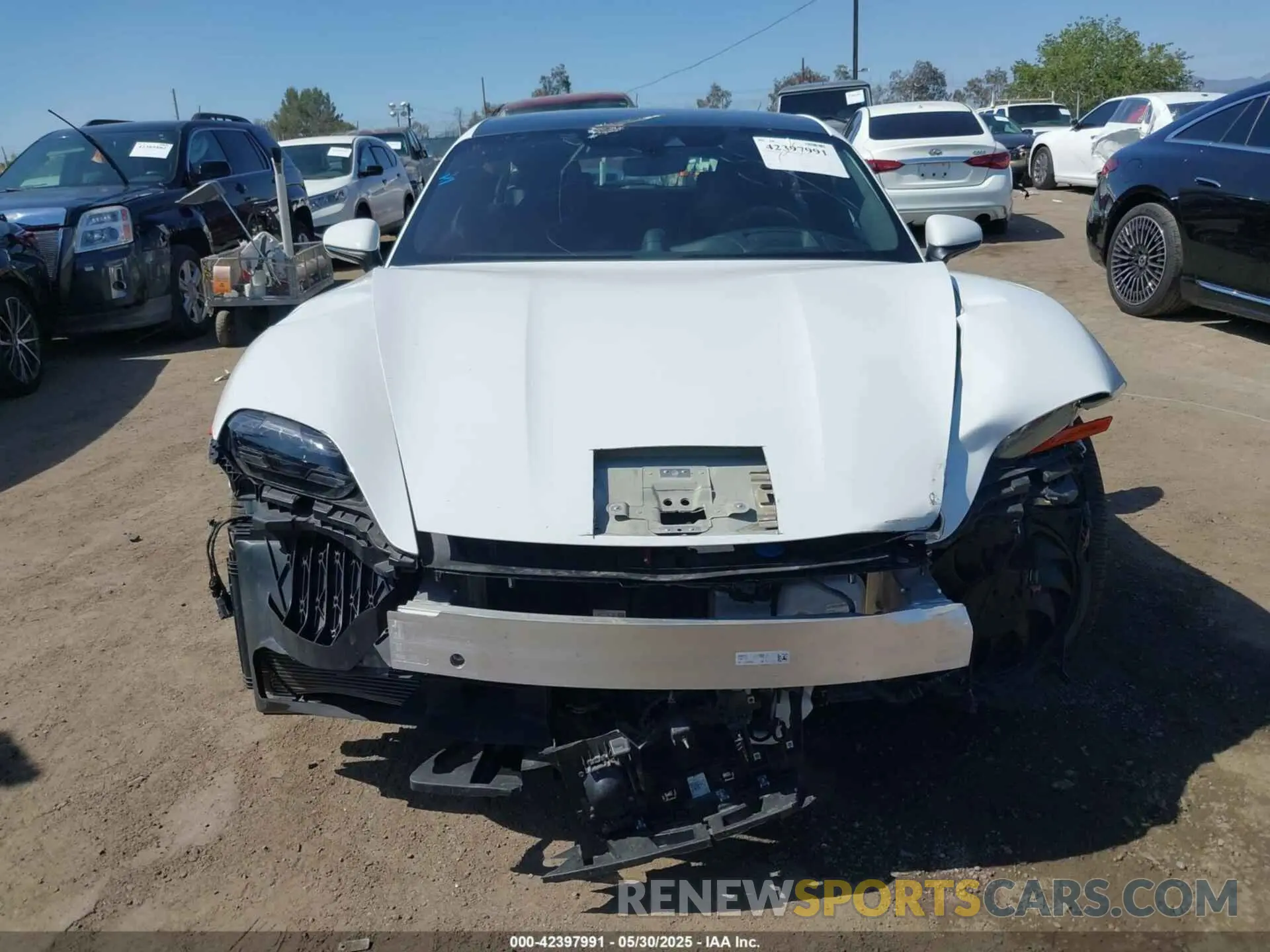 12 Photograph of a damaged car WP0CD2Y14PSA90216 PORSCHE TAYCAN SPORT TURISMO 2023