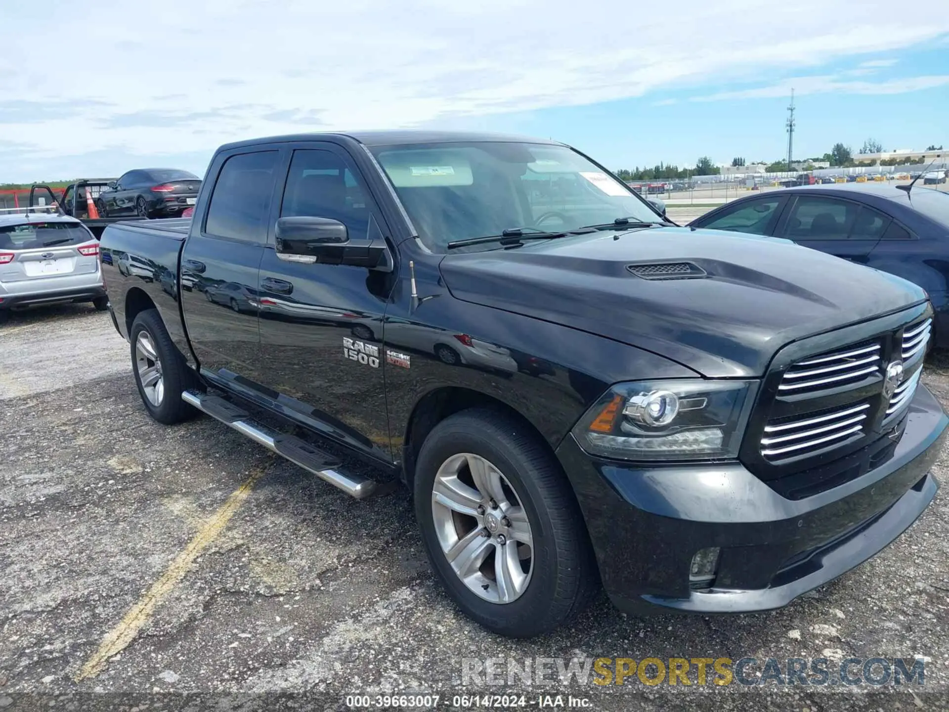 1 Photograph of a damaged car 1C6RR6MT2GS278635 RAM 1500 2016