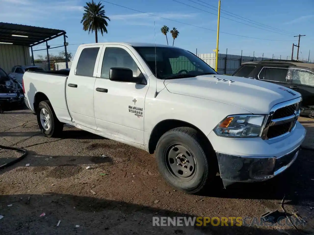 4 Photograph of a damaged car 1C6RR6FG0KS671882 RAM 1500 2019