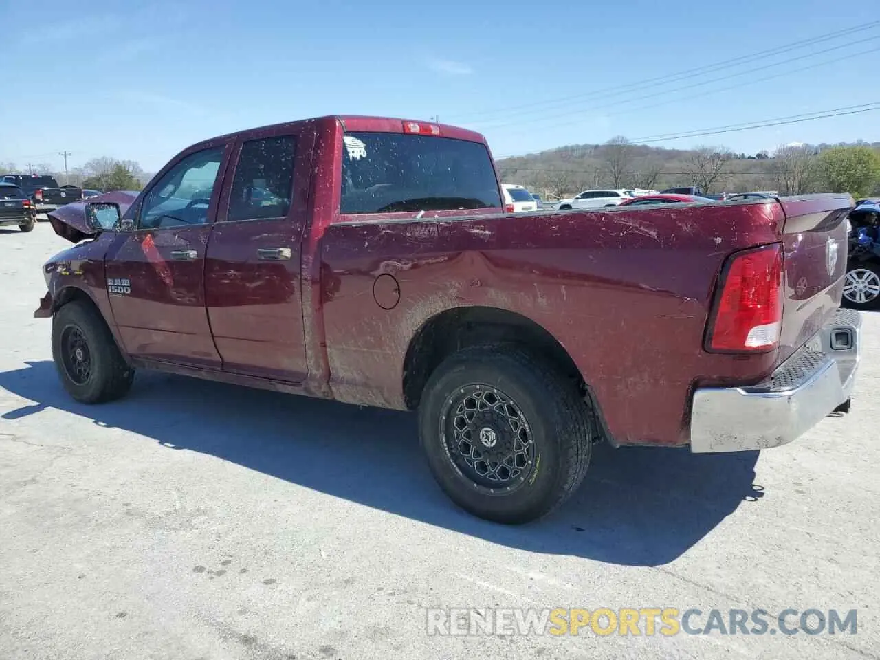 2 Photograph of a damaged car 1C6RR6FG1KS555428 RAM 1500 2019