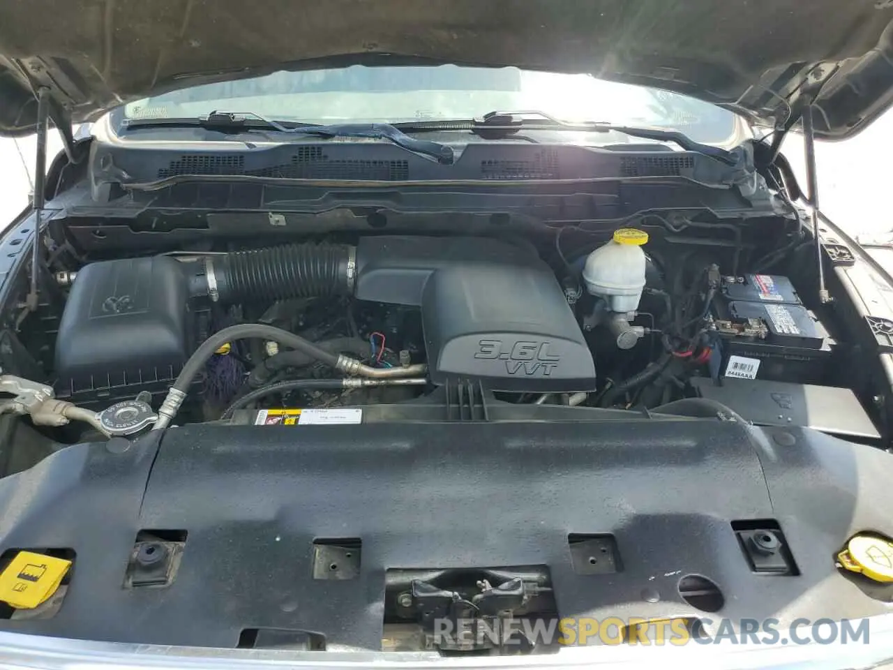 11 Photograph of a damaged car 1C6RR6FG1KS620004 RAM 1500 2019
