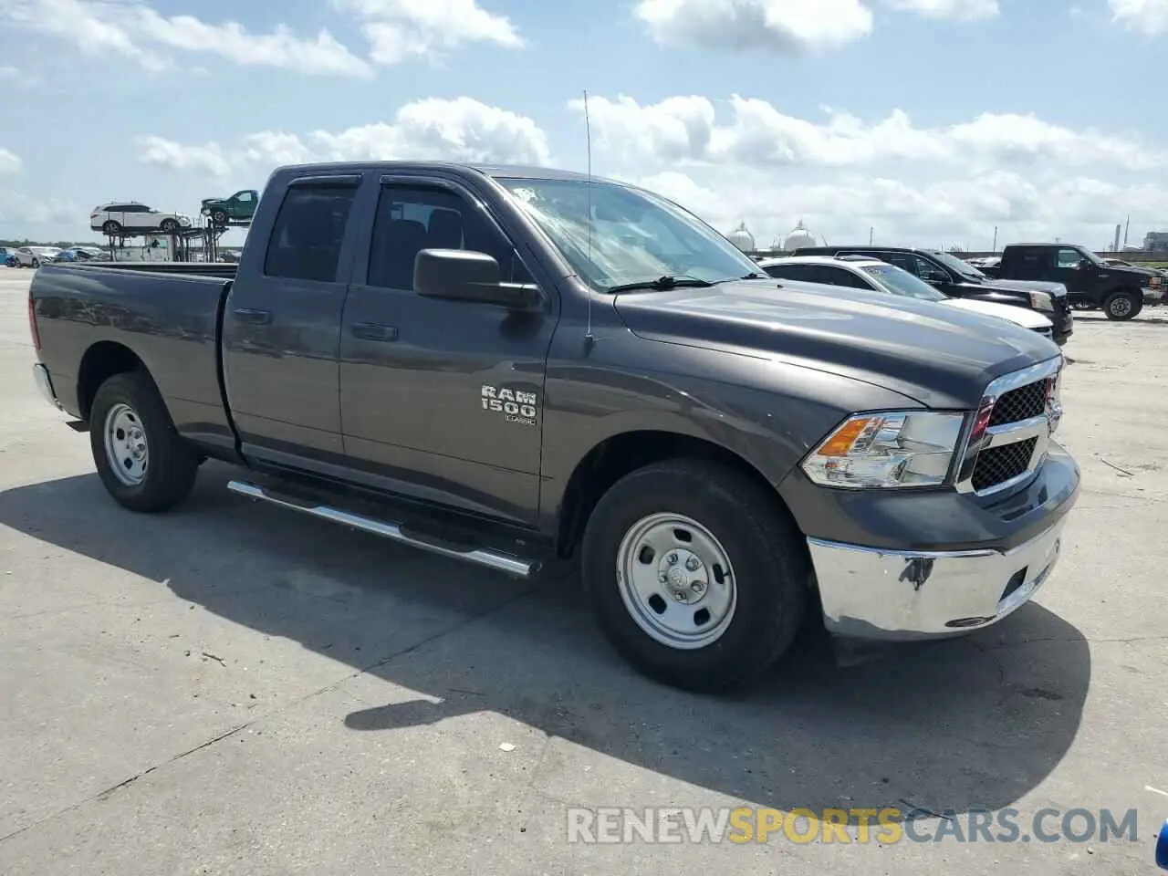 4 Photograph of a damaged car 1C6RR6FG1KS620004 RAM 1500 2019