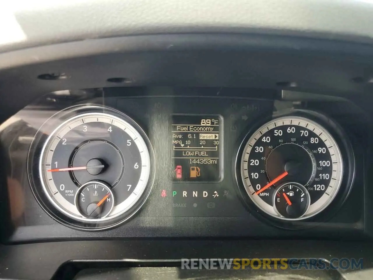9 Photograph of a damaged car 1C6RR6FG1KS620004 RAM 1500 2019