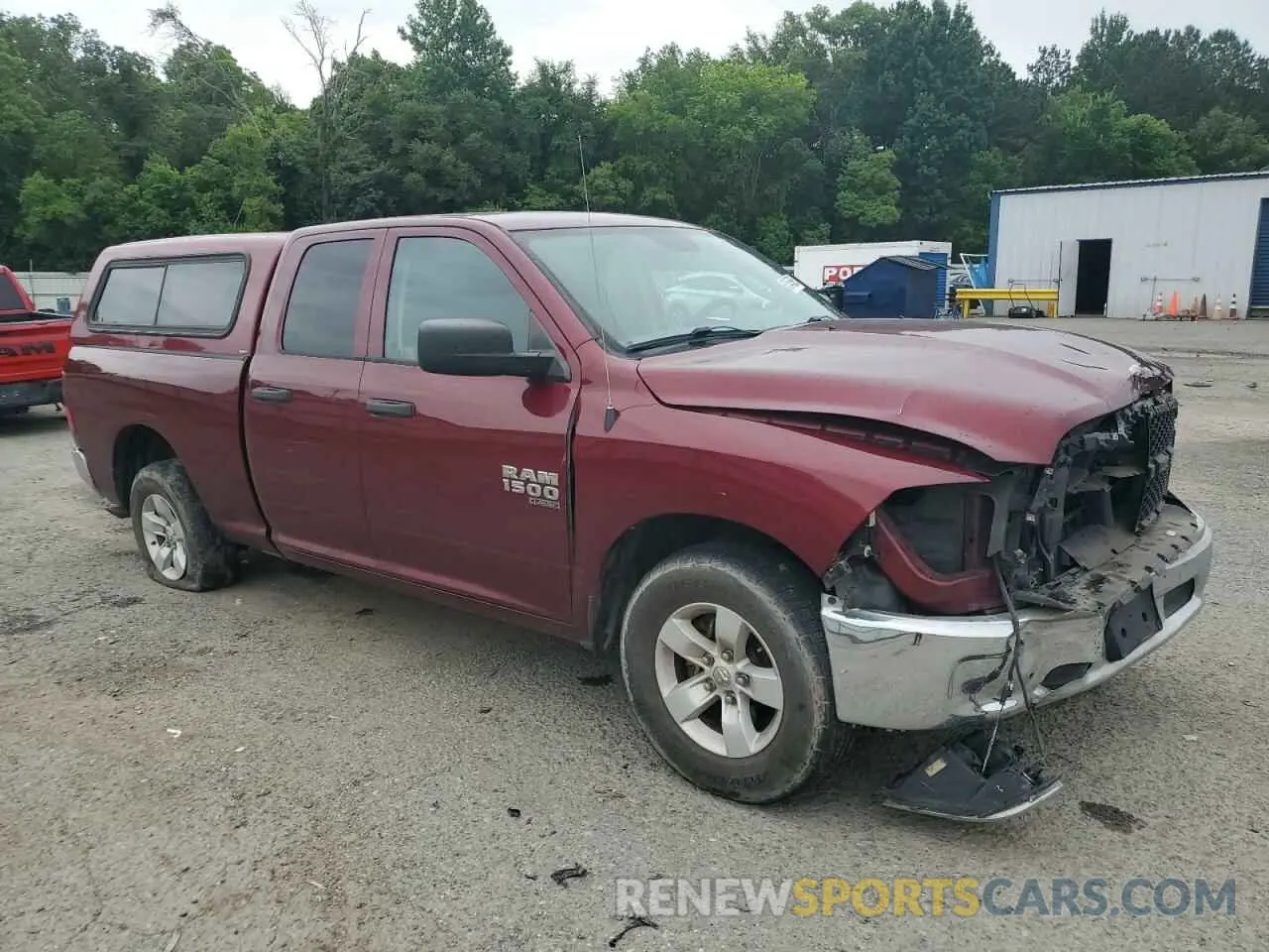 4 Photograph of a damaged car 1C6RR6FG2KS515200 RAM 1500 2019