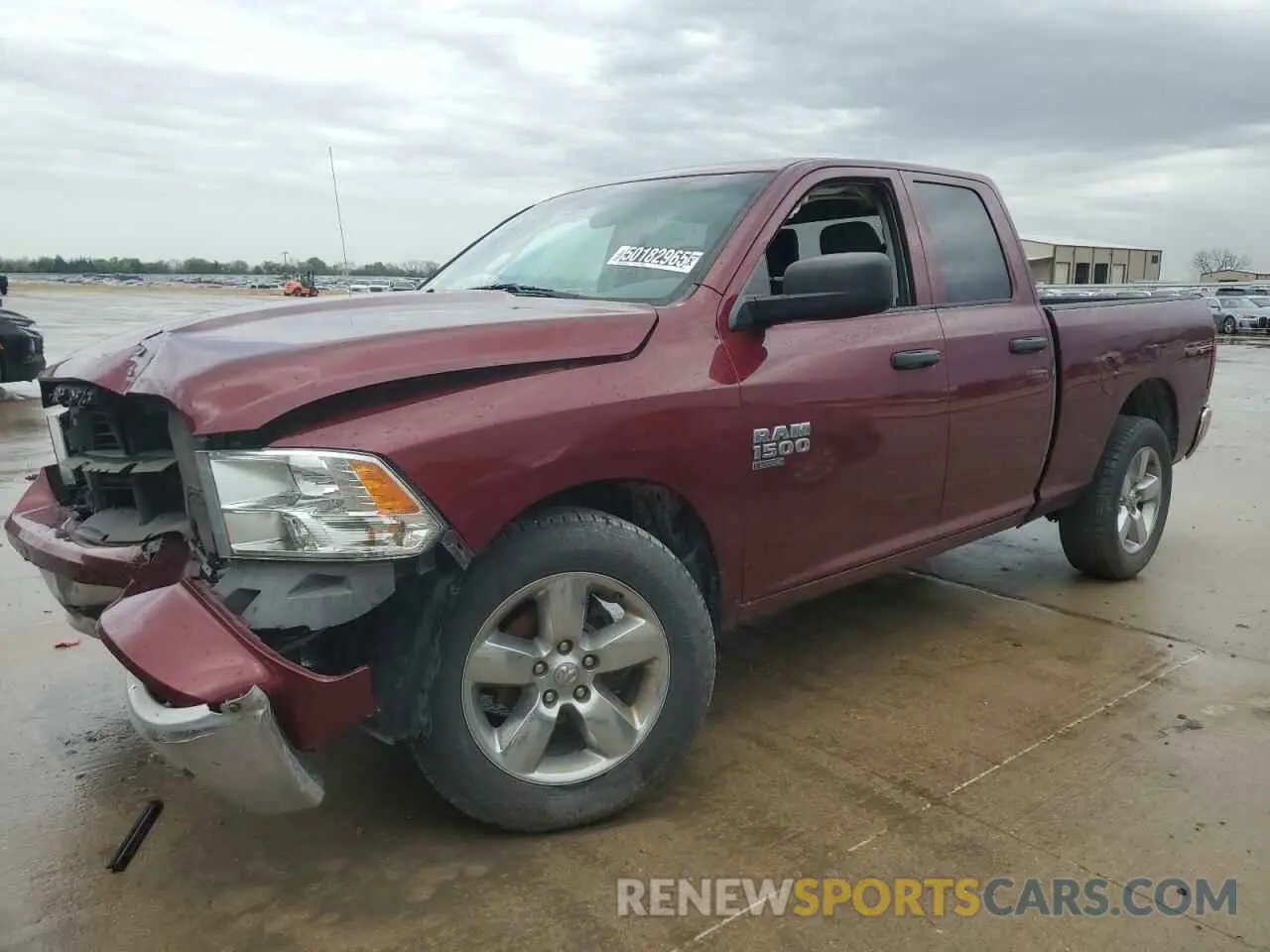 1 Photograph of a damaged car 1C6RR6FG2KS628063 RAM 1500 2019