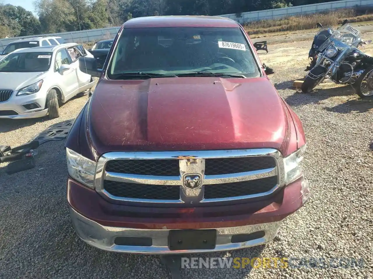 5 Photograph of a damaged car 1C6RR6FG3KS610431 RAM 1500 2019