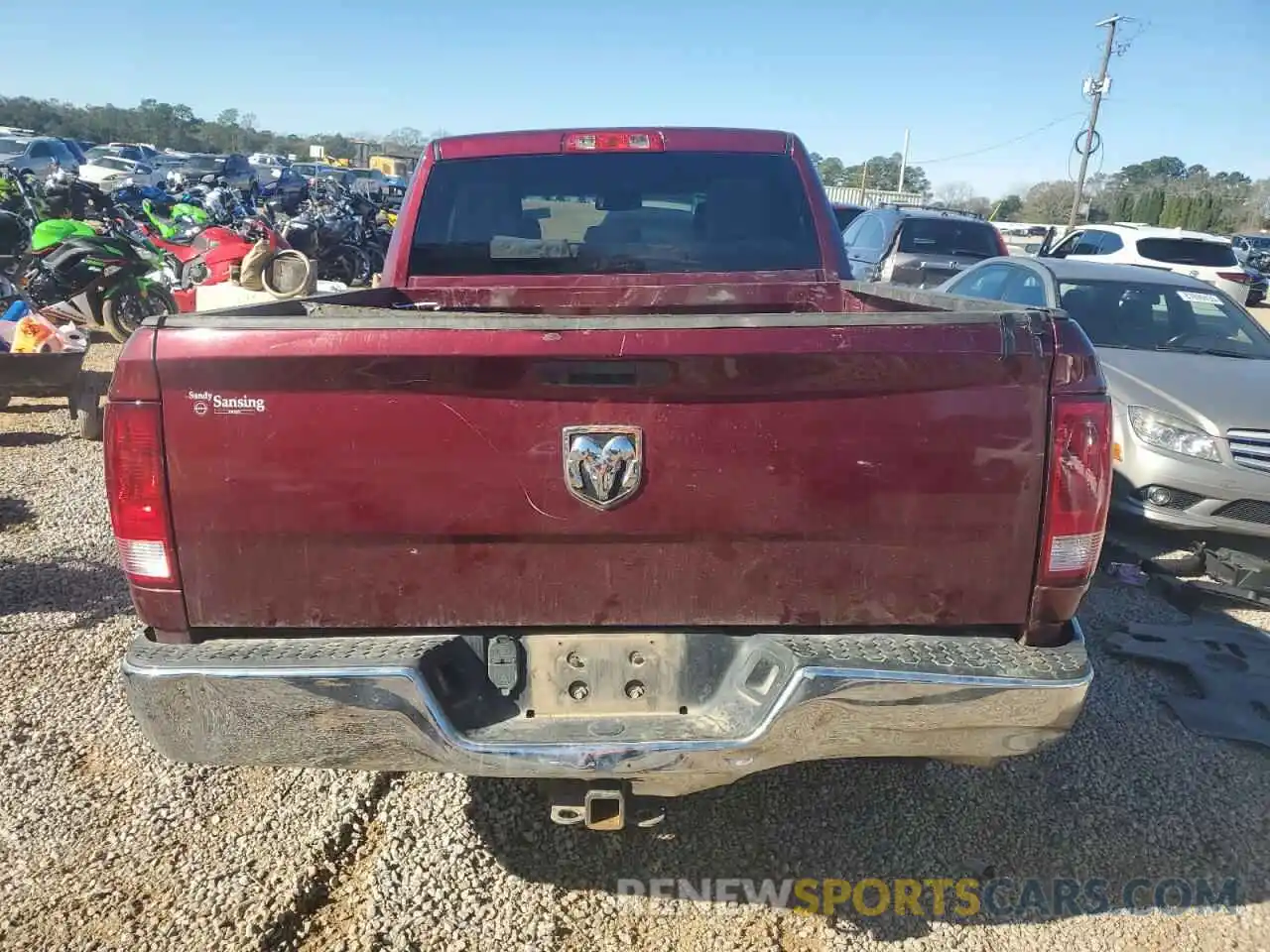 6 Photograph of a damaged car 1C6RR6FG3KS610431 RAM 1500 2019