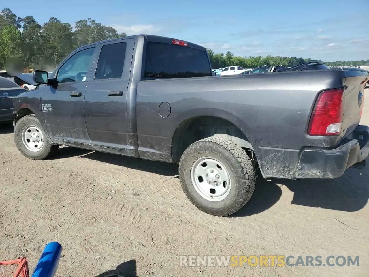 2 Photograph of a damaged car 1C6RR6FG3KS642814 RAM 1500 2019
