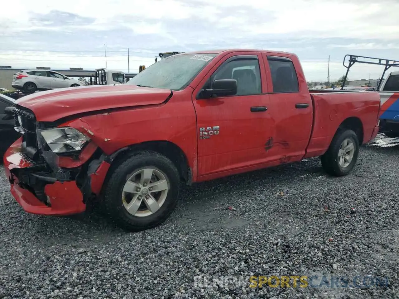 1 Photograph of a damaged car 1C6RR6FG4KS515019 RAM 1500 2019