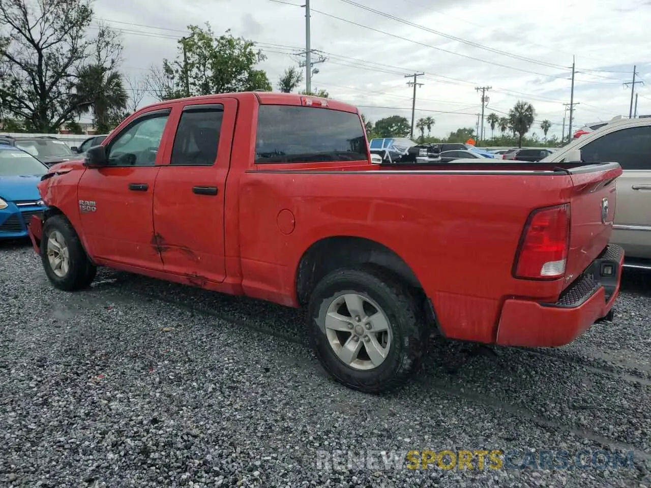 2 Photograph of a damaged car 1C6RR6FG4KS515019 RAM 1500 2019