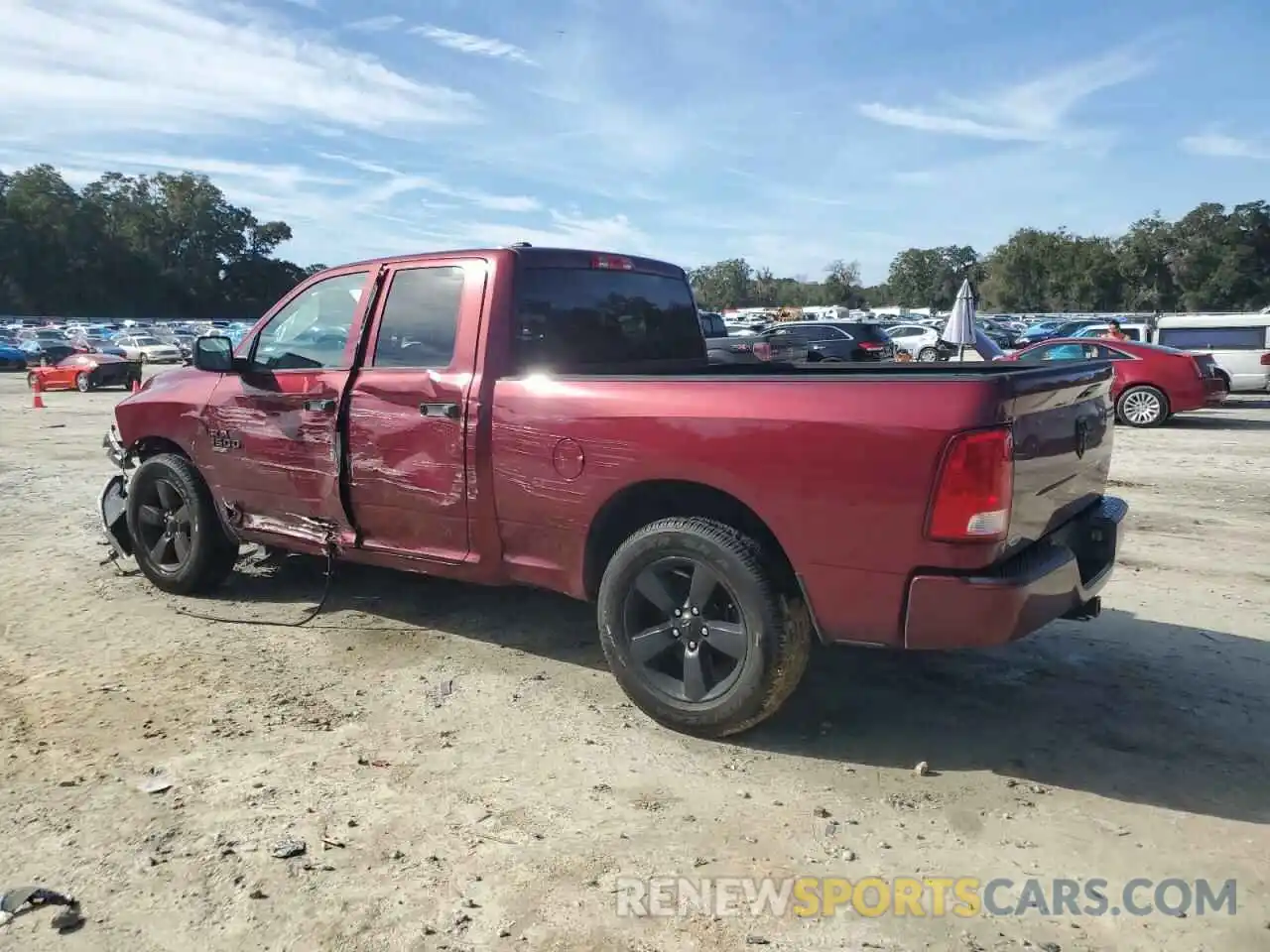 2 Photograph of a damaged car 1C6RR6FG6KS540293 RAM 1500 2019