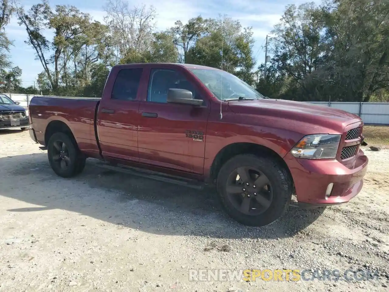 4 Photograph of a damaged car 1C6RR6FG6KS540293 RAM 1500 2019