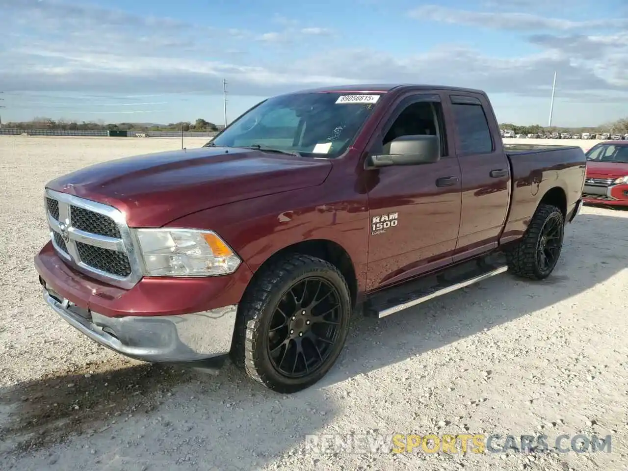 1 Photograph of a damaged car 1C6RR6FG7KS530131 RAM 1500 2019