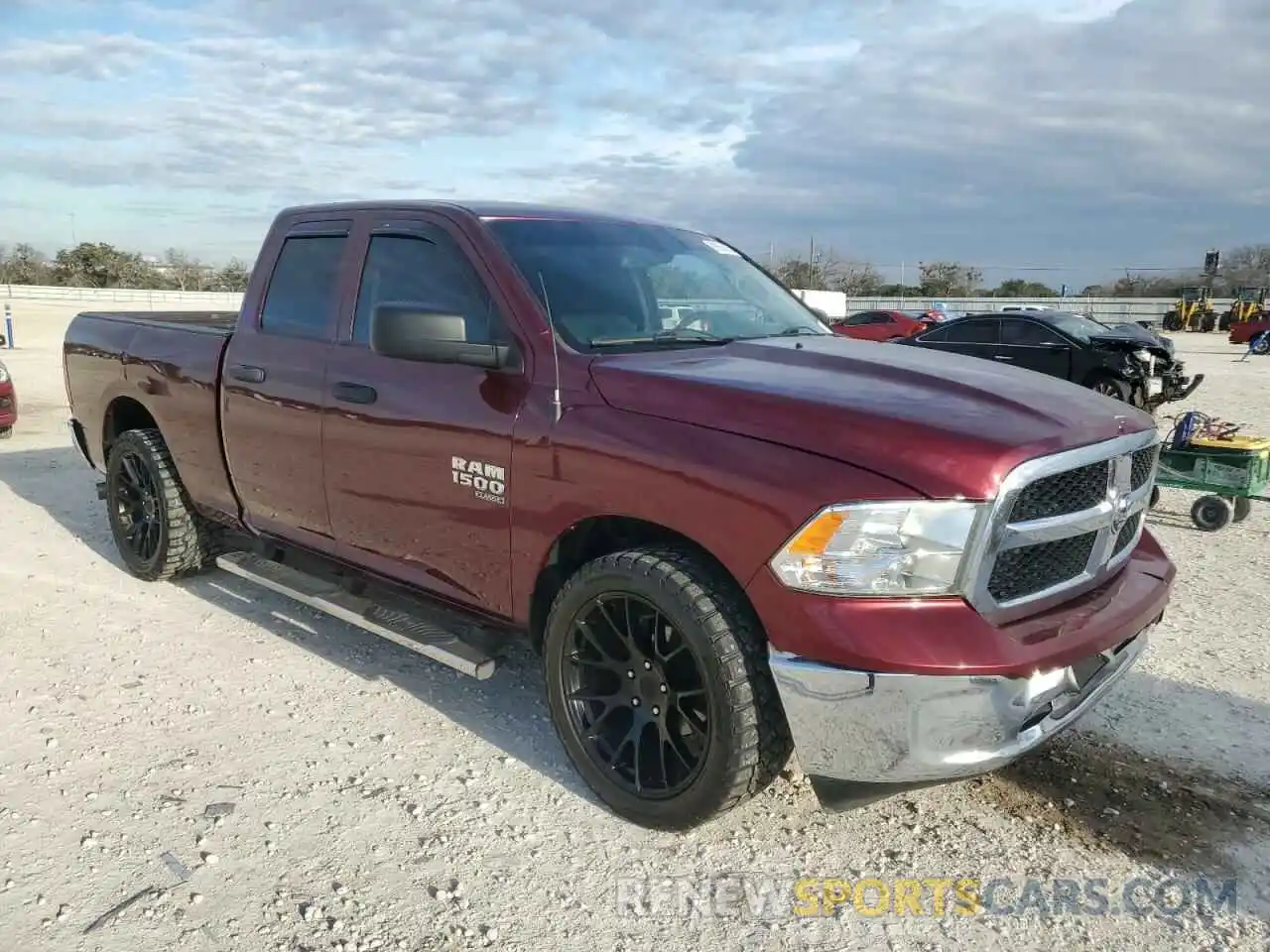 4 Photograph of a damaged car 1C6RR6FG7KS530131 RAM 1500 2019