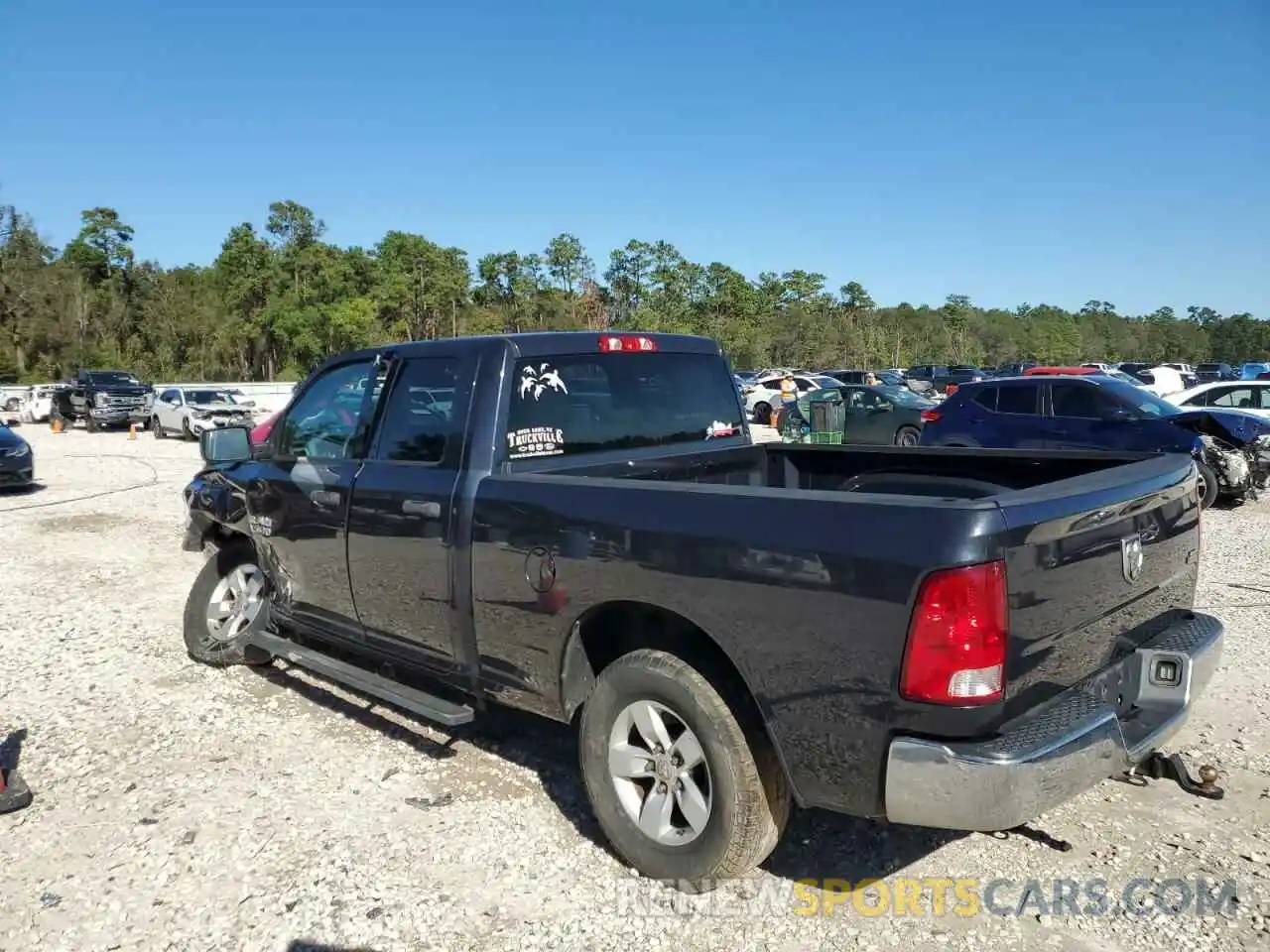 2 Photograph of a damaged car 1C6RR6FG7KS630553 RAM 1500 2019