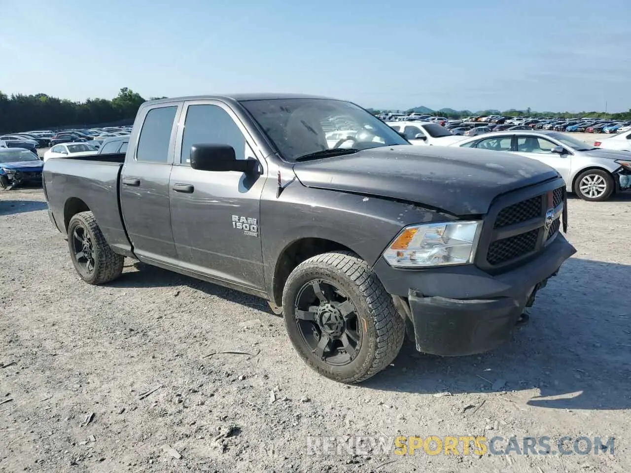4 Photograph of a damaged car 1C6RR6FG8KS685836 RAM 1500 2019