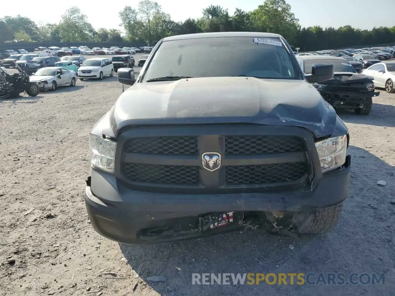 5 Photograph of a damaged car 1C6RR6FG8KS685836 RAM 1500 2019