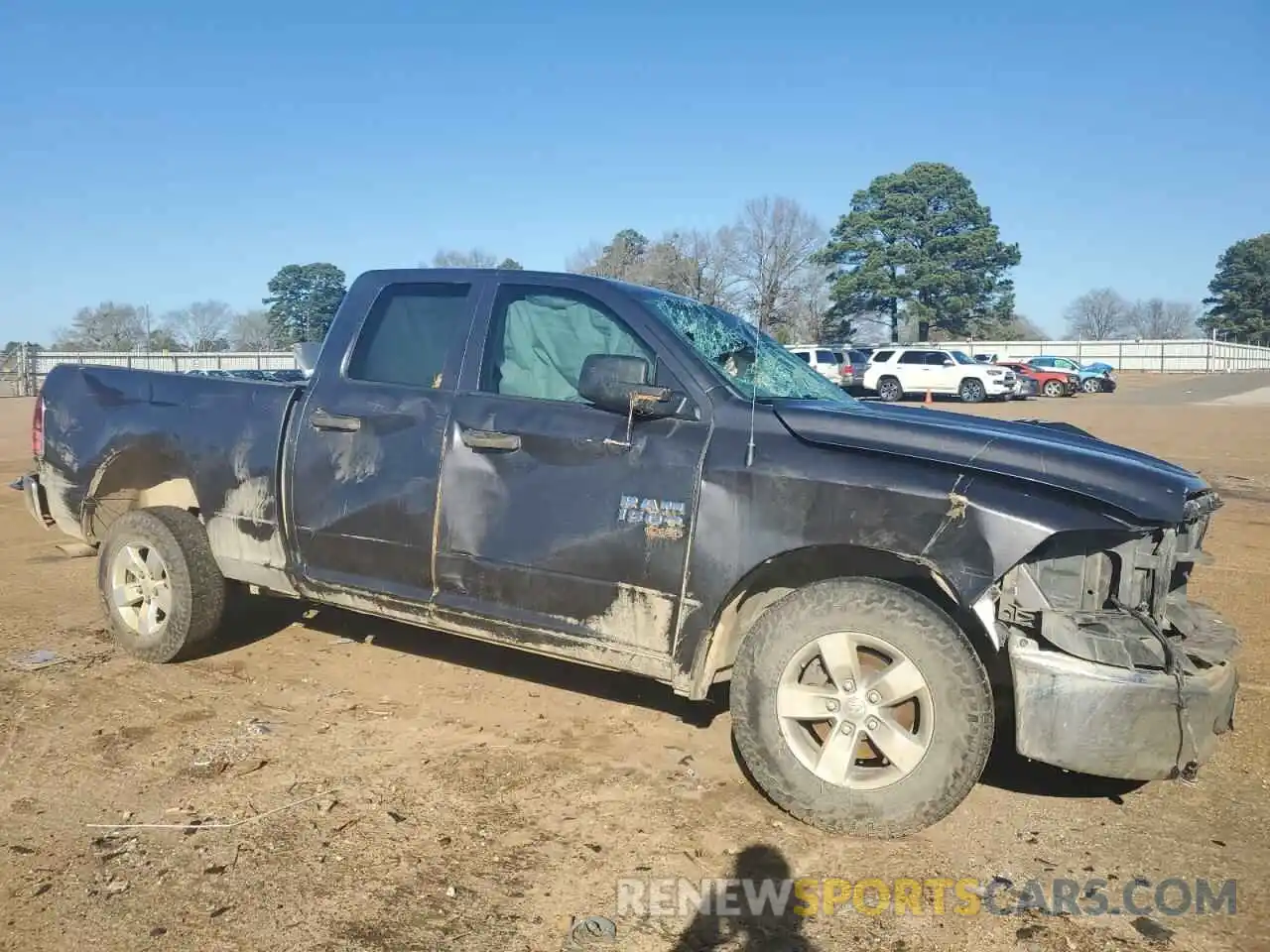 4 Photograph of a damaged car 1C6RR6FG9KS673808 RAM 1500 2019