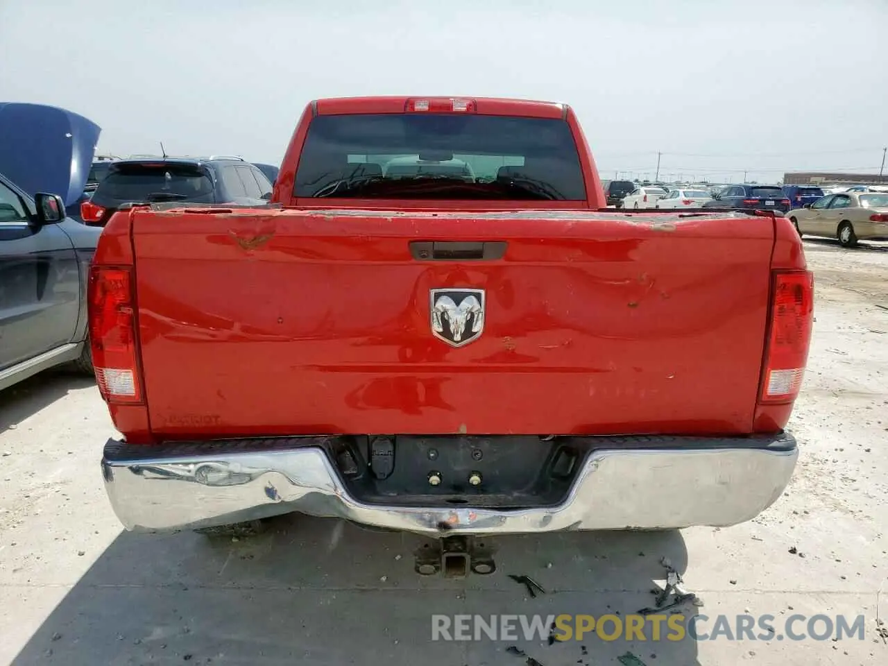 6 Photograph of a damaged car 1C6RR6FG9KS704992 RAM 1500 2019