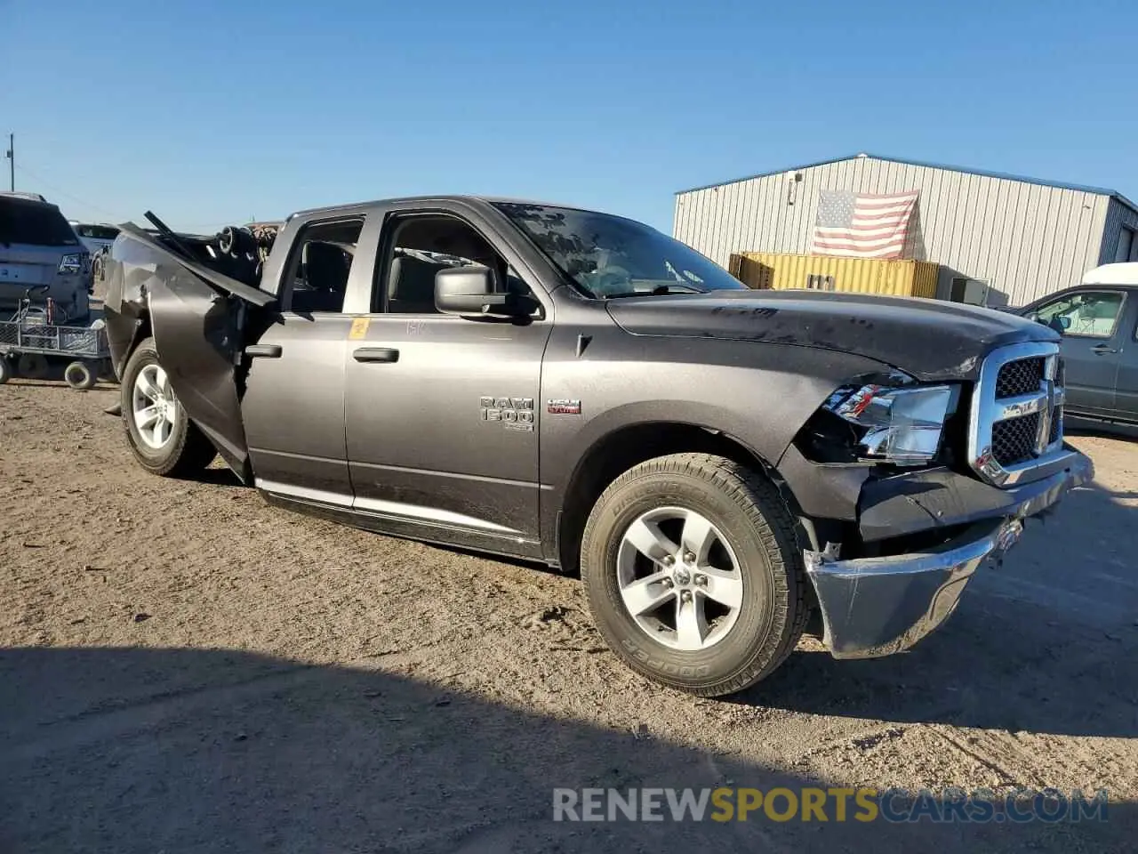 4 Photograph of a damaged car 1C6RR6FT1KS723730 RAM 1500 2019