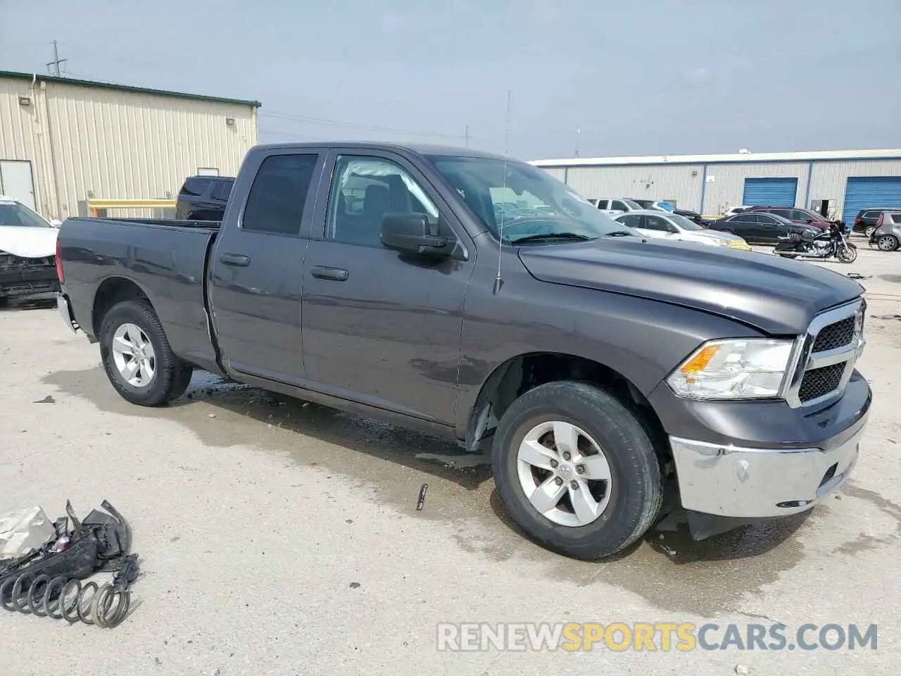 4 Photograph of a damaged car 1C6RR6FT8KS723658 RAM 1500 2019