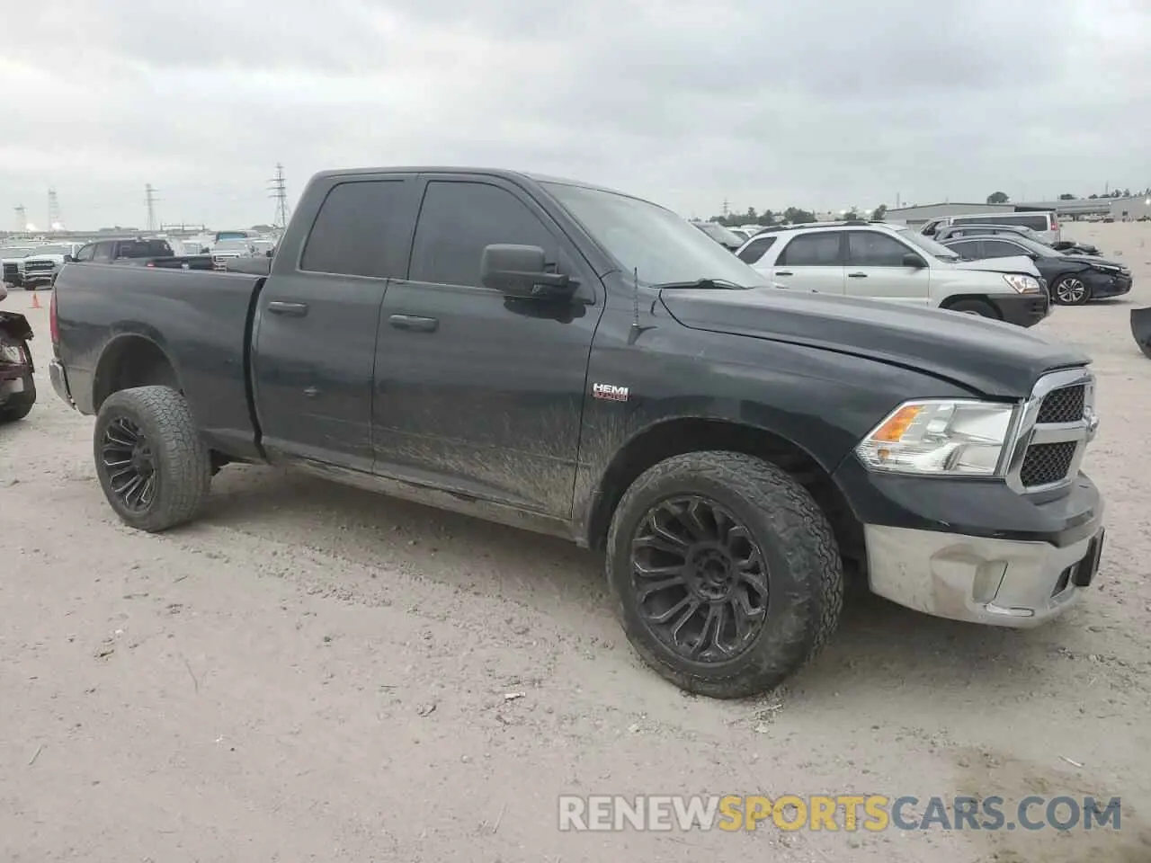 4 Photograph of a damaged car 1C6RR6FT9KS540396 RAM 1500 2019