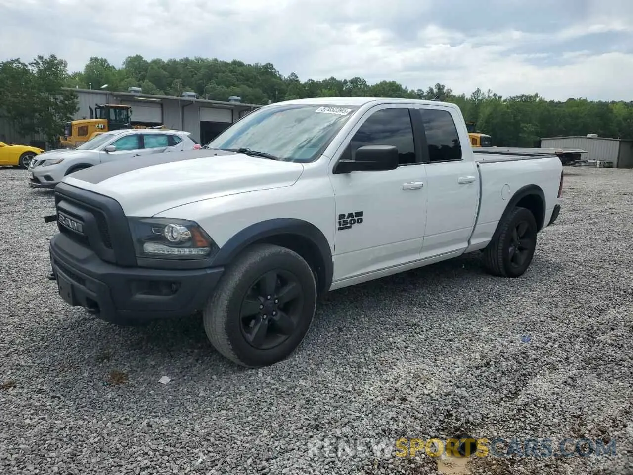 1 Photograph of a damaged car 1C6RR6GG7KS616523 RAM 1500 2019