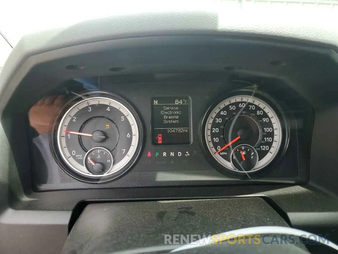 9 Photograph of a damaged car 1C6RR6GG7KS616523 RAM 1500 2019