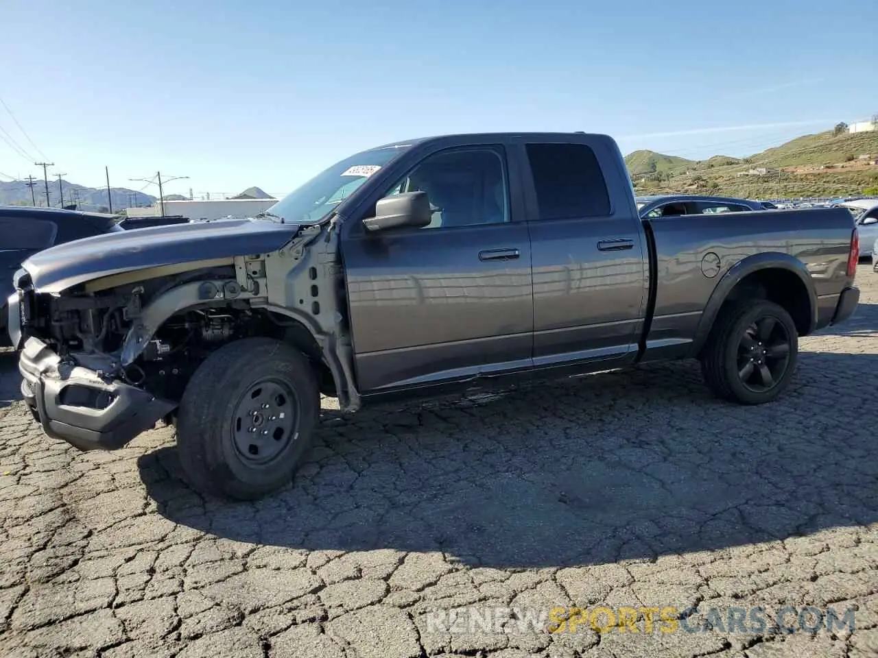 1 Photograph of a damaged car 1C6RR6GG7KS694638 RAM 1500 2019
