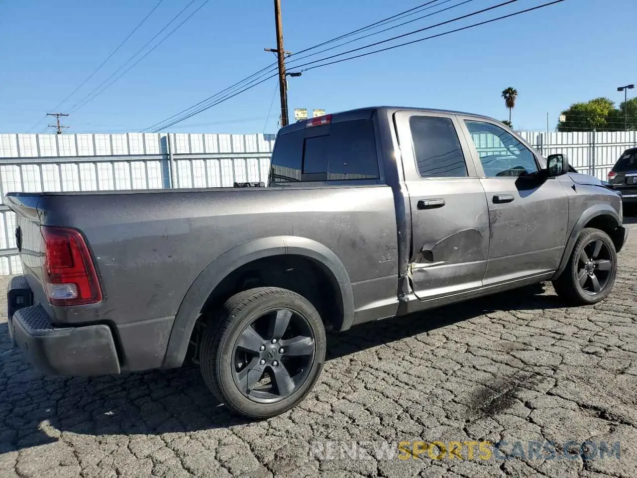 3 Photograph of a damaged car 1C6RR6GG7KS694638 RAM 1500 2019