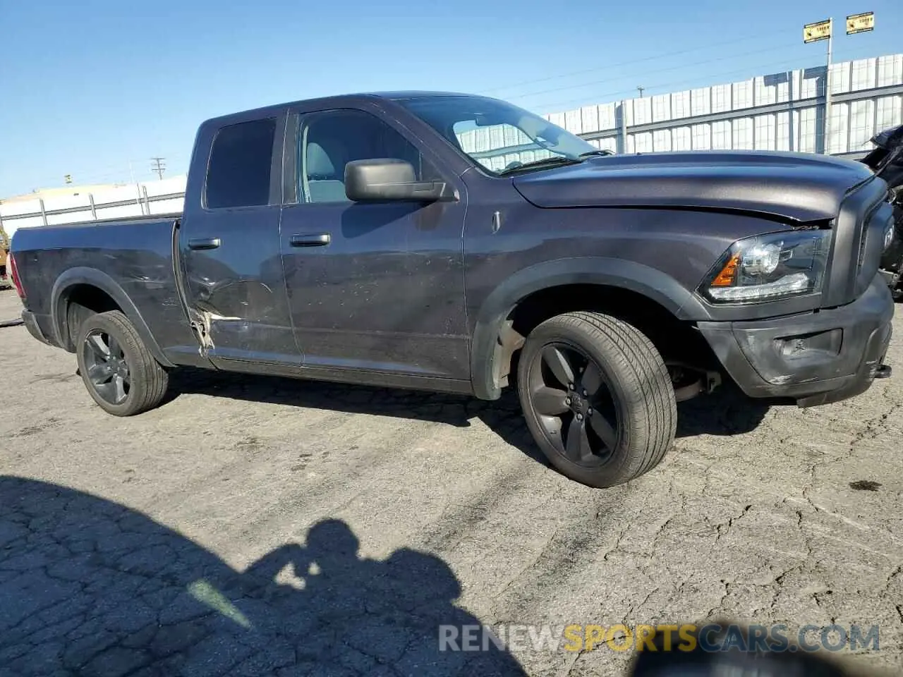4 Photograph of a damaged car 1C6RR6GG7KS694638 RAM 1500 2019