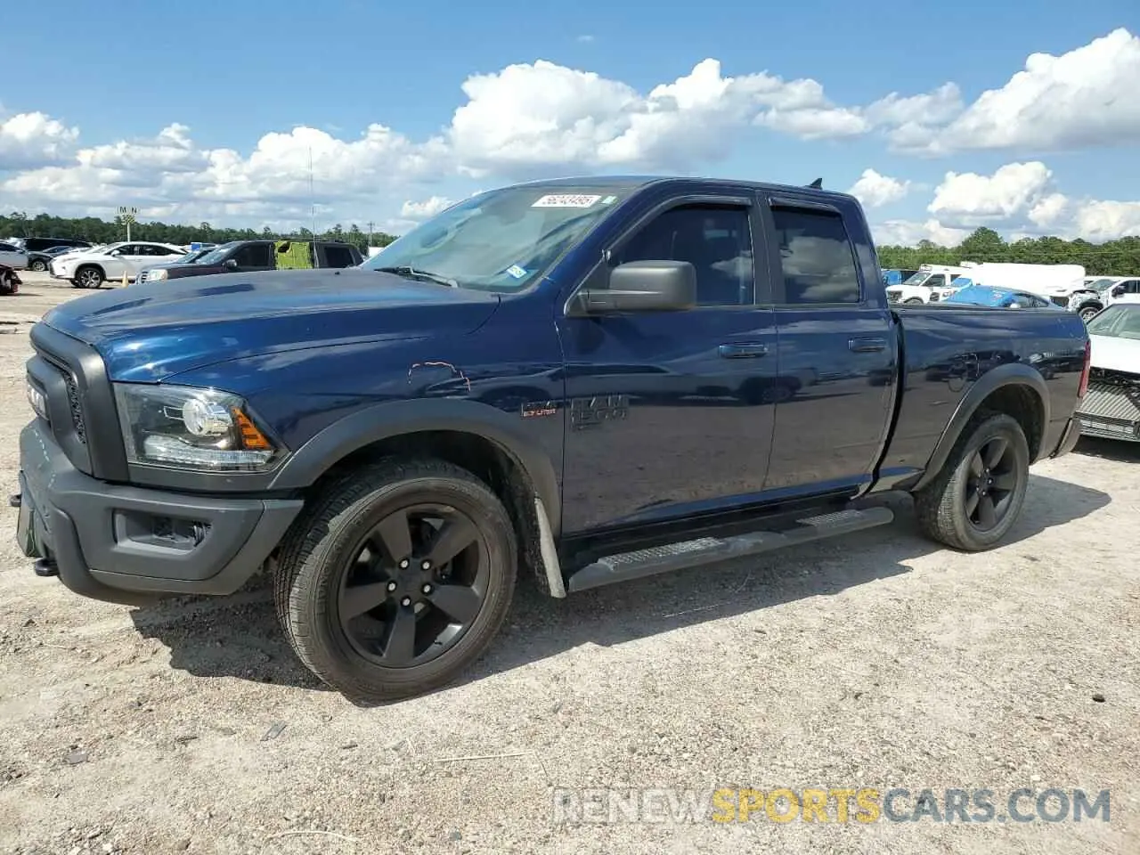 1 Photograph of a damaged car 1C6RR6GT1KS697614 RAM 1500 2019