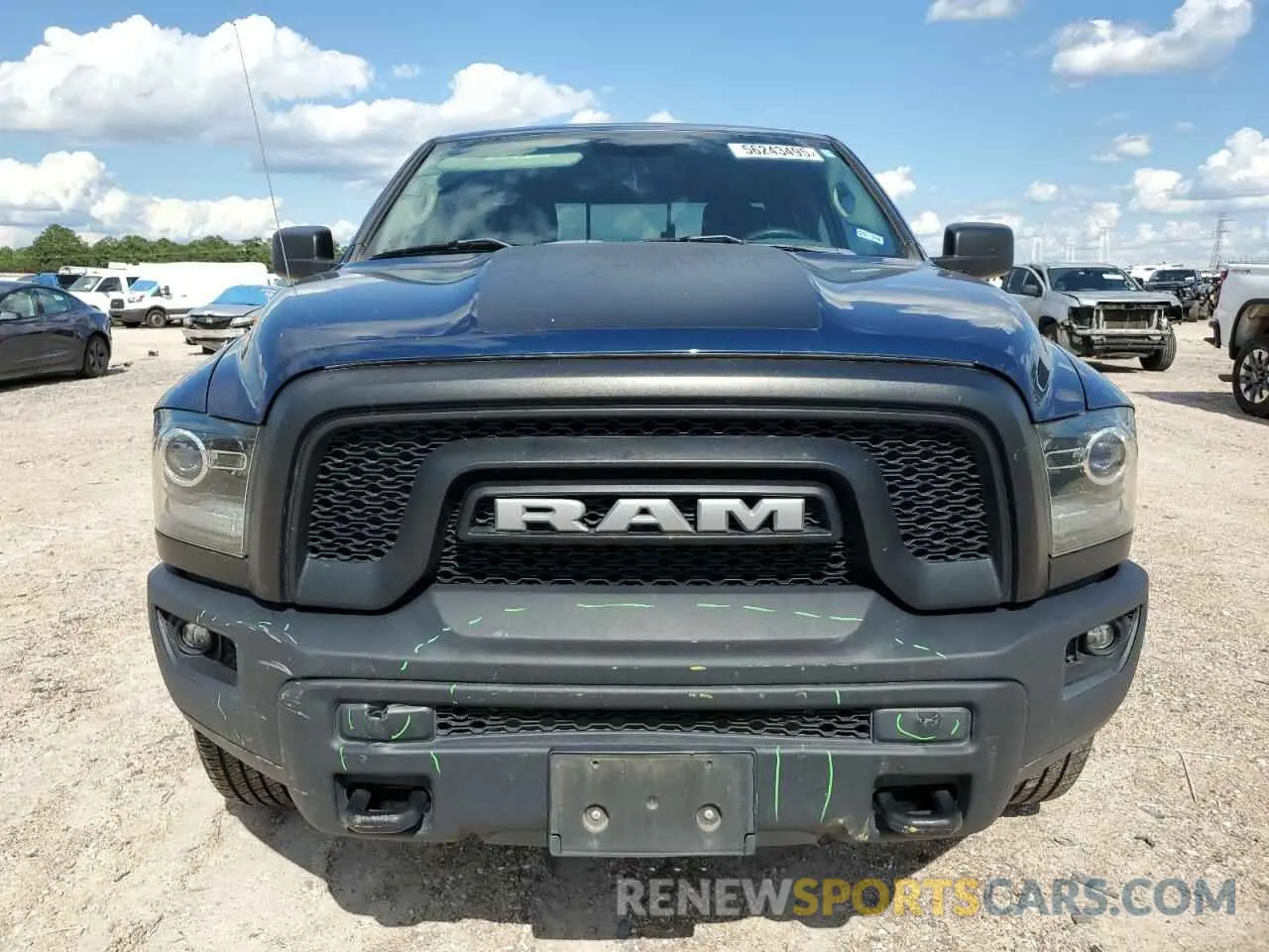 5 Photograph of a damaged car 1C6RR6GT1KS697614 RAM 1500 2019
