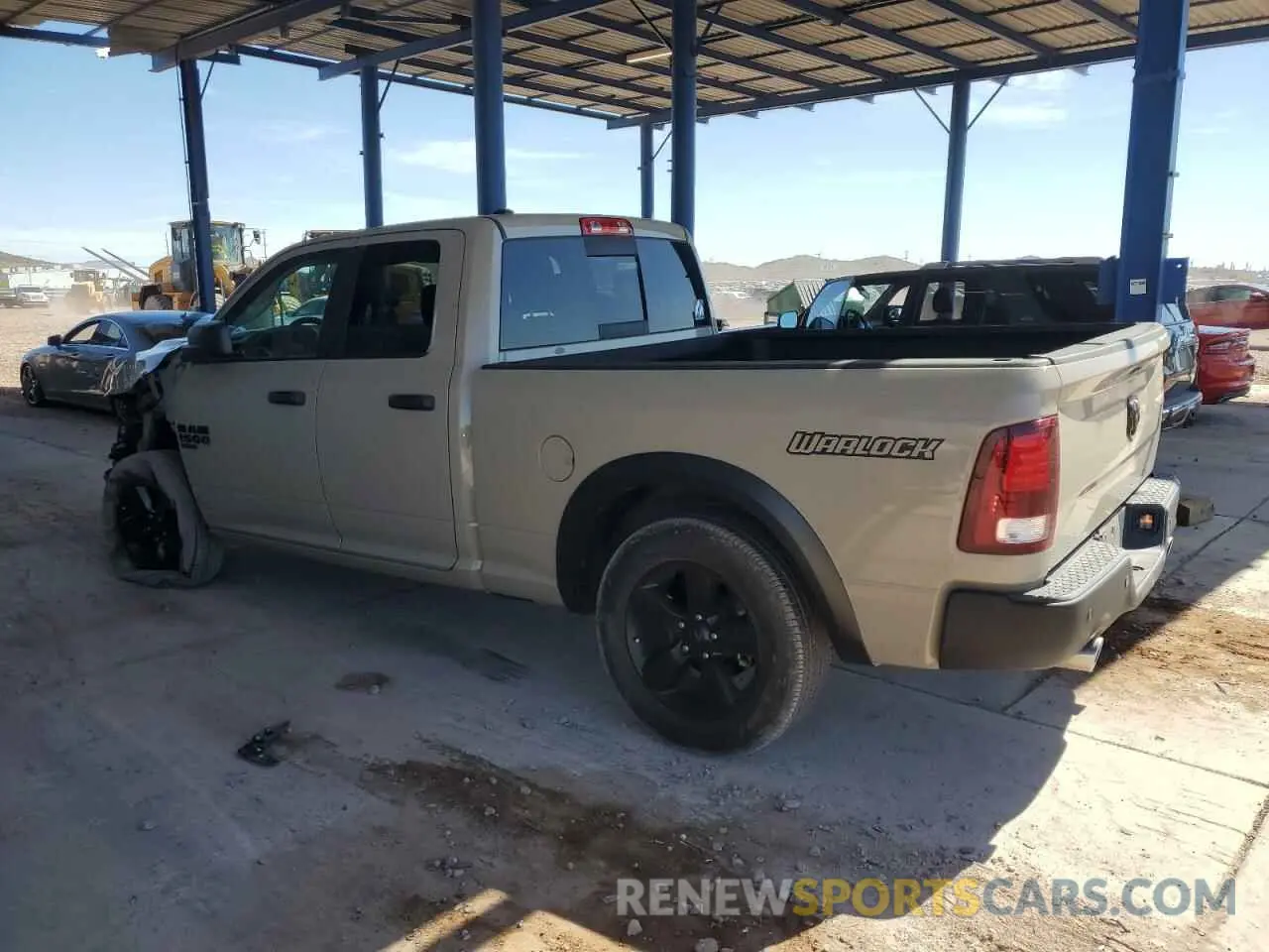 2 Photograph of a damaged car 1C6RR6GT3KS722593 RAM 1500 2019